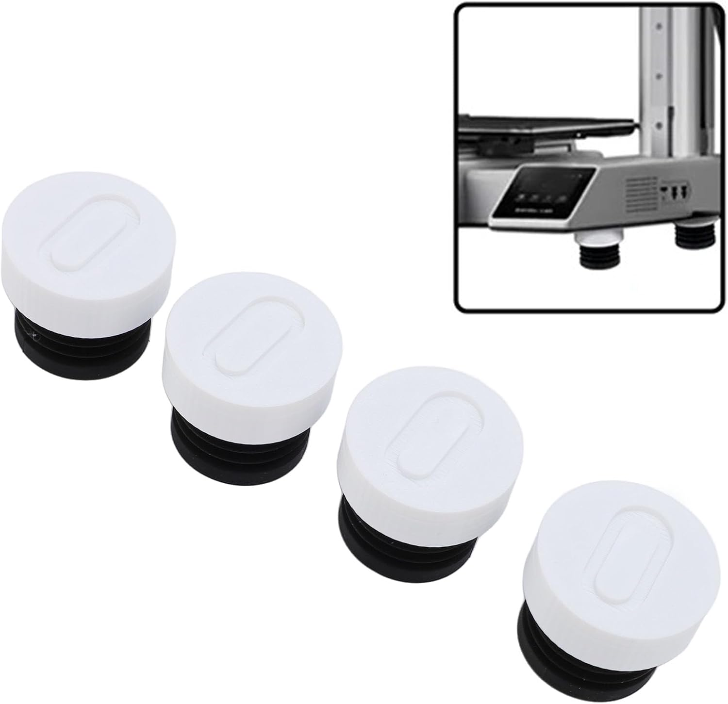 4Pcs anti Vibration Feet Kit for Bambulab A1 Mini, 3D Printer Accessories Rubber anti Slip Shock Absorbing Pads