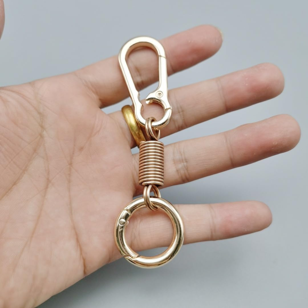 Simple Strong Metal Keychains Keyring Key Chain Ring Clip Holder Organizer for Home Car Keys Key Finder Women Men image number 4