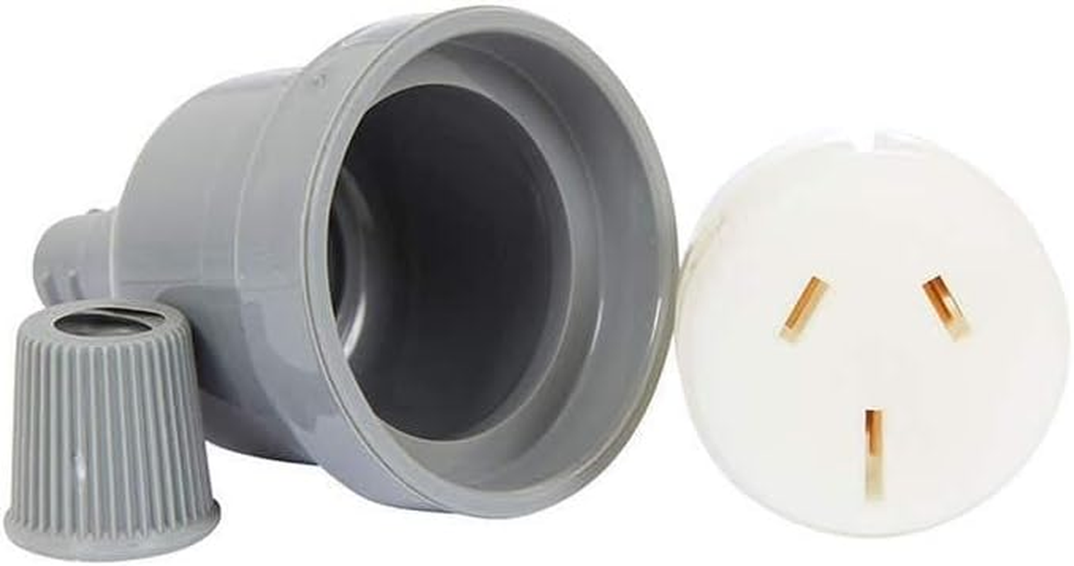 HPM 15A Extension Lead Socket, Grey image number 1