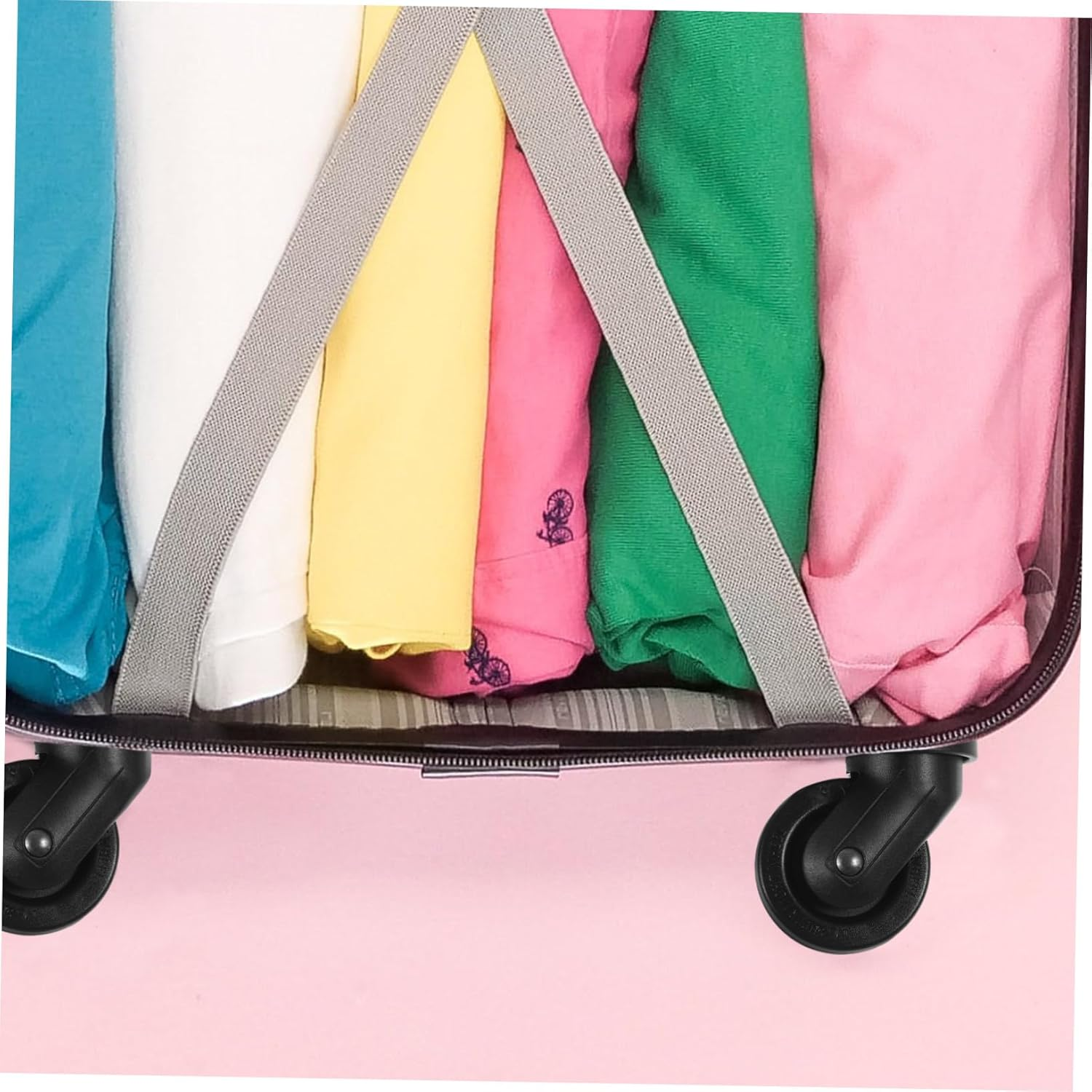 NIYANGLE Suitcase Replacement Wheels Luggage Spinner Casters Rotating Plastic Small Travel Trolley Wheel Accessories for Smooth Mobility image number 6