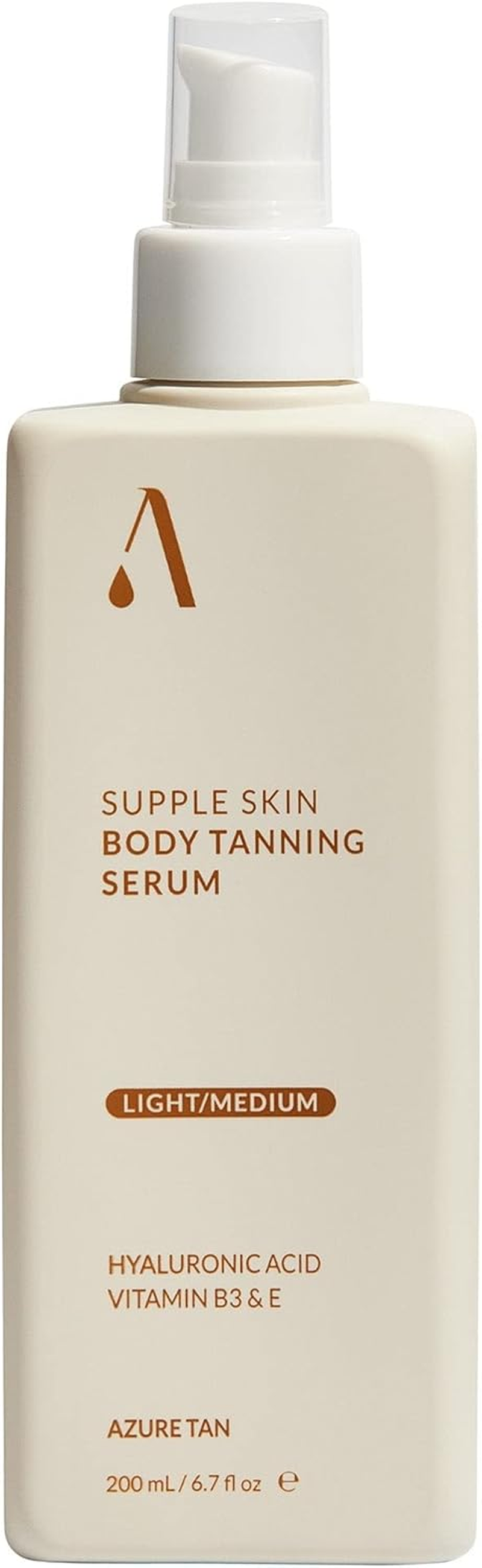 Azure Tan Supple Skin Body Tanning Serum Light/Medium 200Ml image number 2