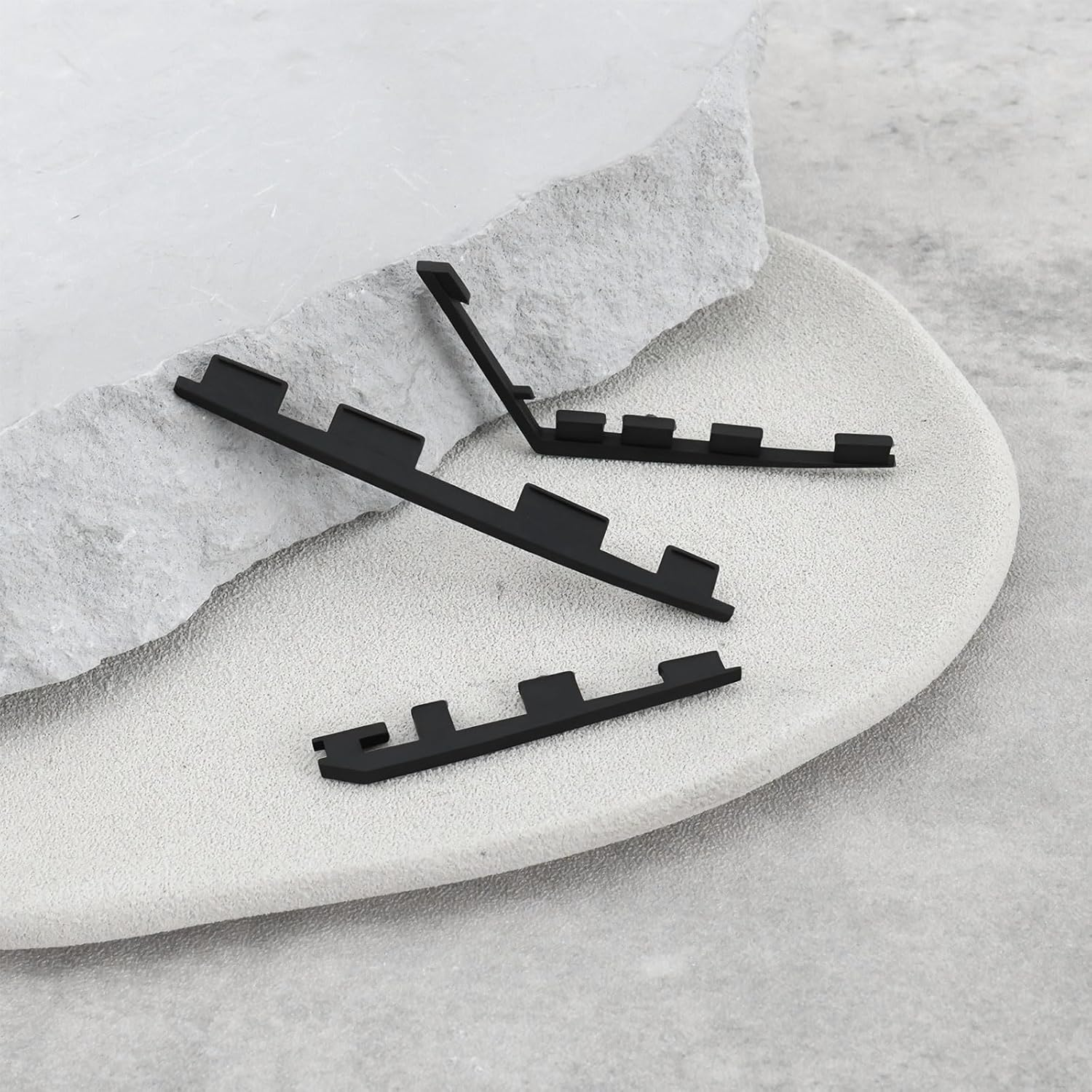 LT Easiyl 2 Sets Game Console Rubber Feet Set Compatible with PS4 CUH-1000 1000 Black image number 3