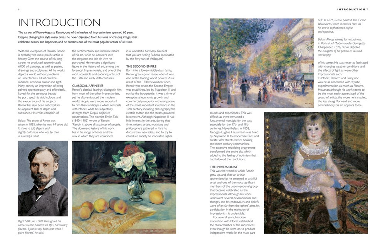 Renoir: His Life and Works in 500 Images: an Illustrated Exlporation of the Artist, His Life and Context, with a Gallery of 300 of His Greatest Works image number 3