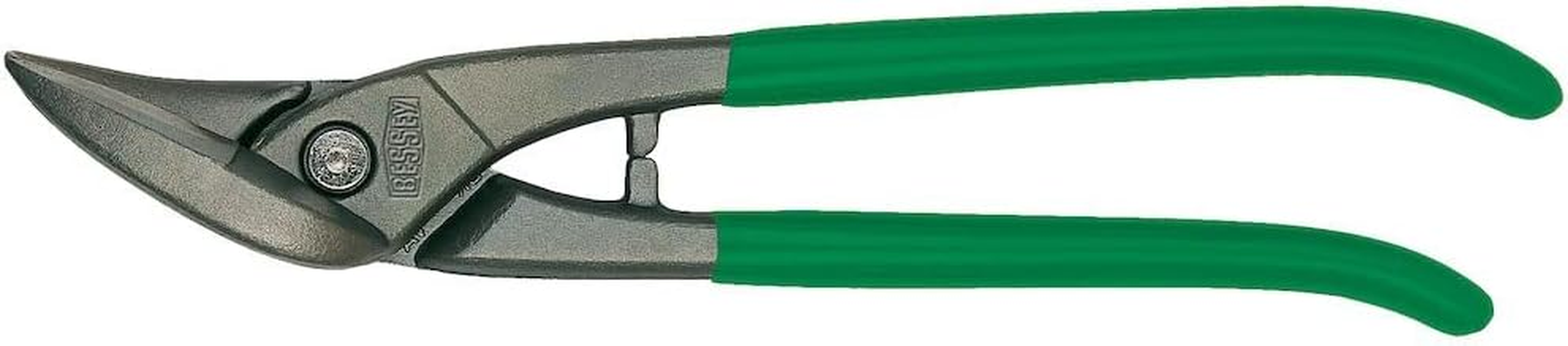 ERDI Ideal-Blechschere, Sehr Klein Mit 2-Komponenten-Griff Links 180 Mm