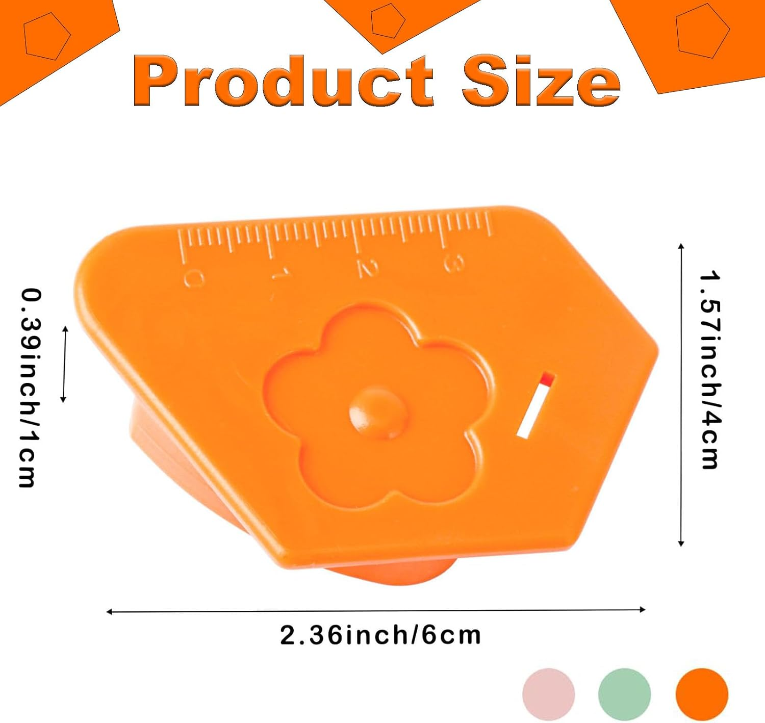 3Pcs Magnetic Seam Guide for Sewing Machine,Multifucntional Polygonal Magnet Seam Hemmer Guide with Scale,Upgraded Universal Sewing Accessory & Supplies for Magnet Making Machines