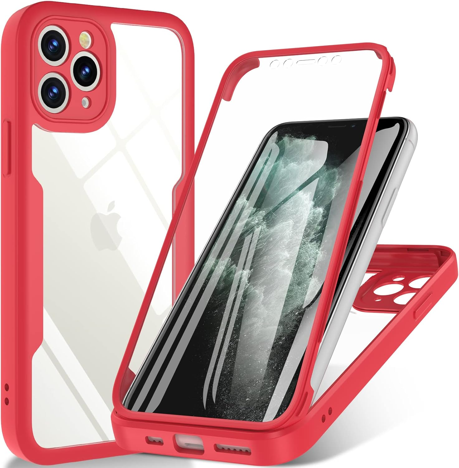 Ottpluscase Magnetic for Samsung Galaxy Z Fold 7 Case with Adjustable Stand, Compatible with Magsafe, Military Standard Protection, Translucent Matt Mobile Phone Case for Samsung Fold - Black