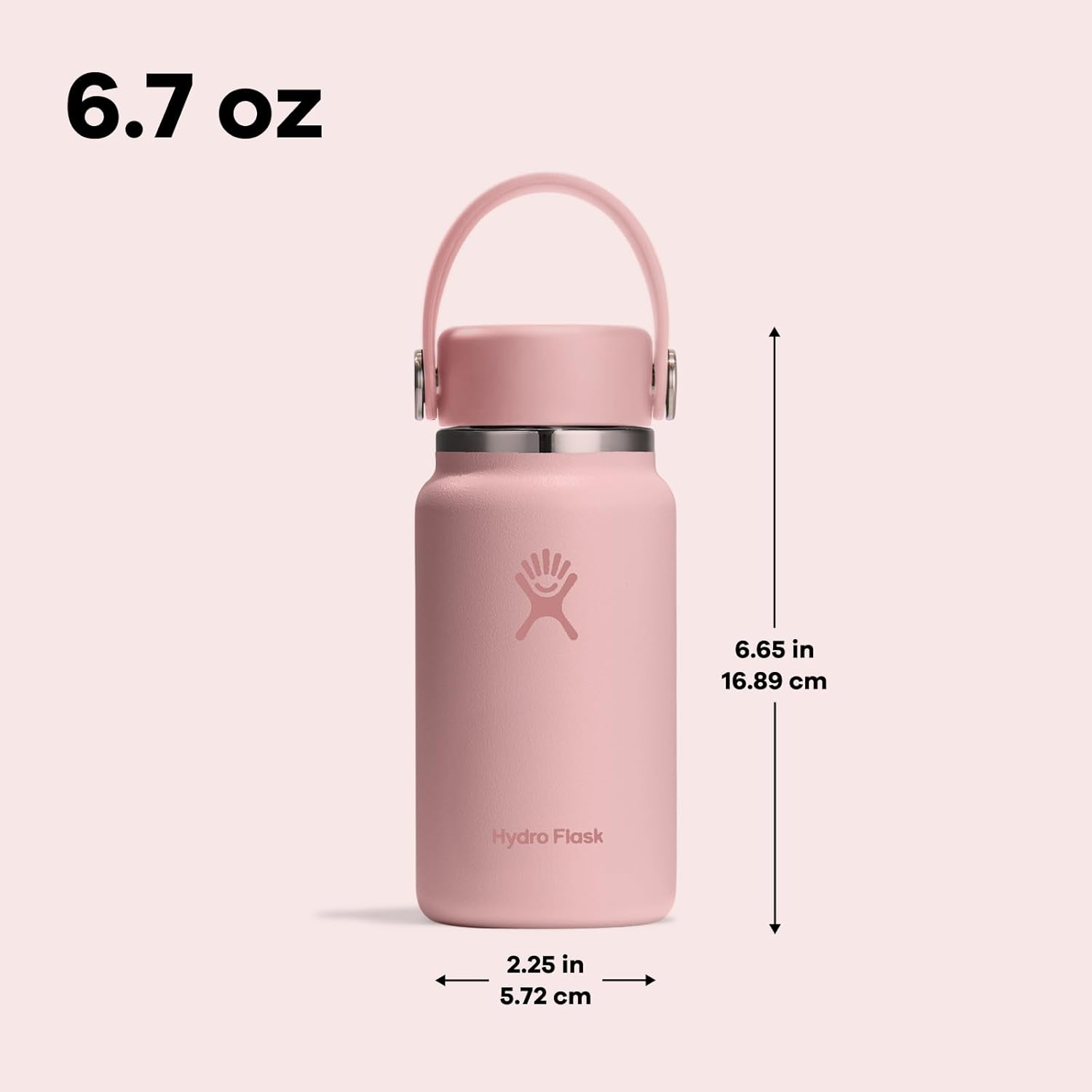 Micro Hydro Stainless Steel Bottle, 6.8 Fl Oz (200 Ml), Auto, Heat Retention, Cold Insulation, Water Bottle (Genuine Japanese Product) image number 2
