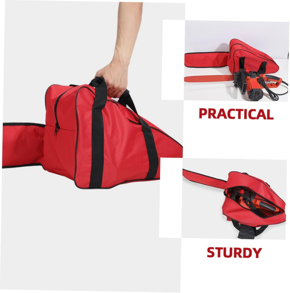 CIMAXIC Utility Tote Bag for Chainsaw Material Capacity Easy to Carry for Outdoor Activities Transport image number 6