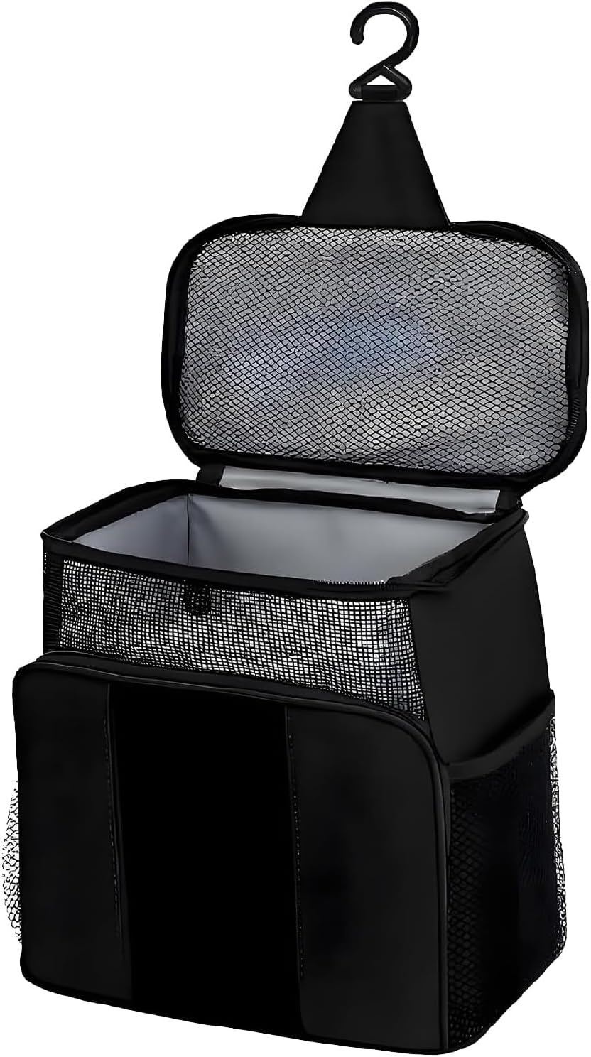 Anberyoo Hanging Toiletry Bag for Women, Waterproof Travel Makeup Bag, Large Capacity Portable Toiletries Bag for Women Camping Outdoor Beach, Dorm Room/Travel Essentials for College Students Girls image number 2