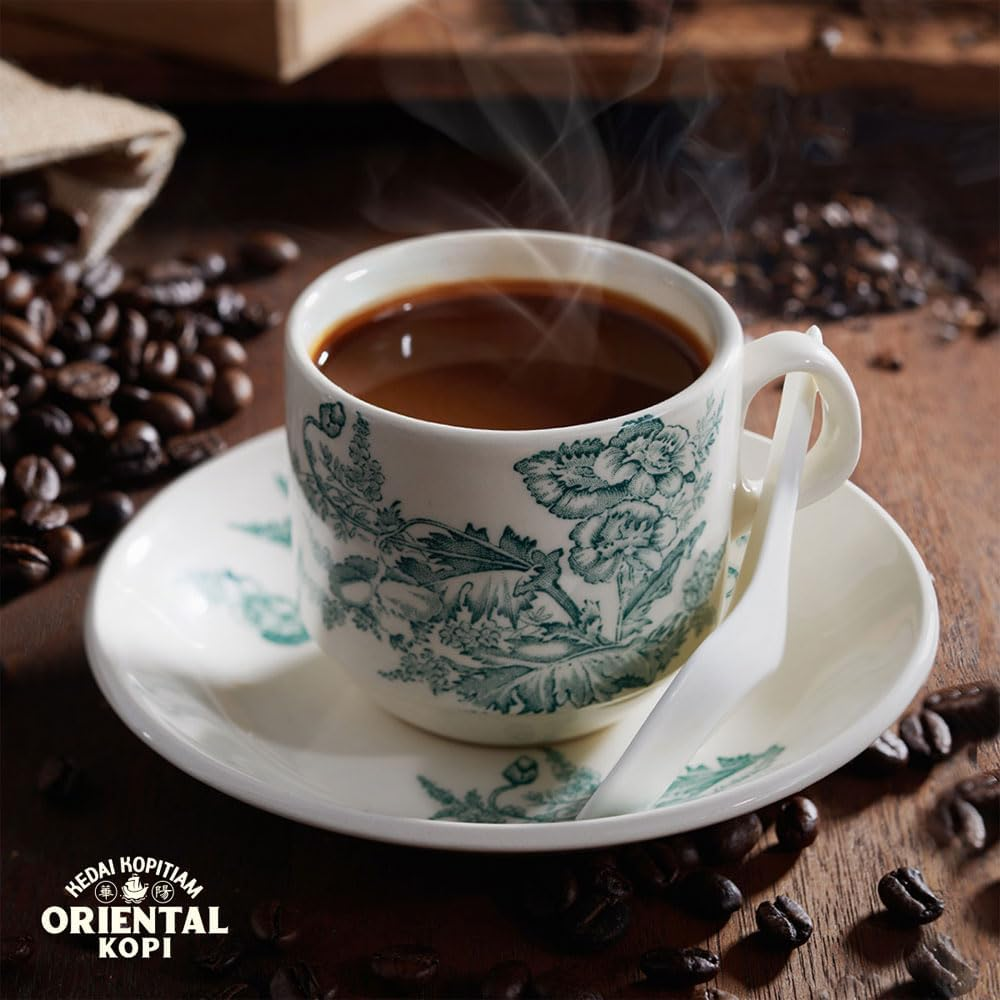 Oritental Kopi White Coffee Extra Kaw Rich Aromatic Malaysian Instant Coffee Smooth Creamy Bold Flavour 40G X 10 Sachets
