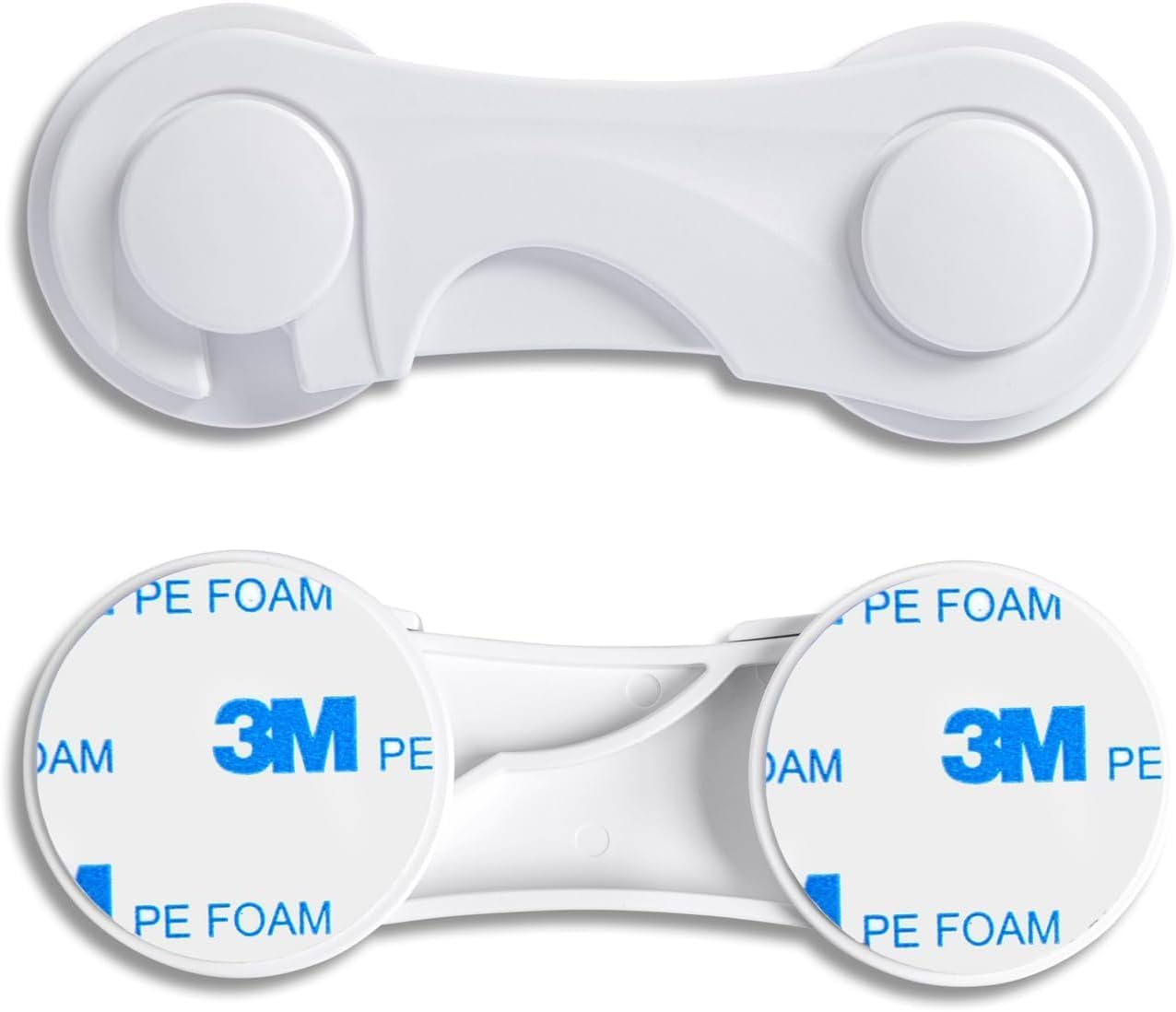 Child Safety Locks,10 Pcs Child Locks for Cabinets and Drawers,Baby Proofing Child Lock,Child Cabinet Safety Locks,Cupboard Locks Baby Proof with Strong Adhesive Tape image number 6