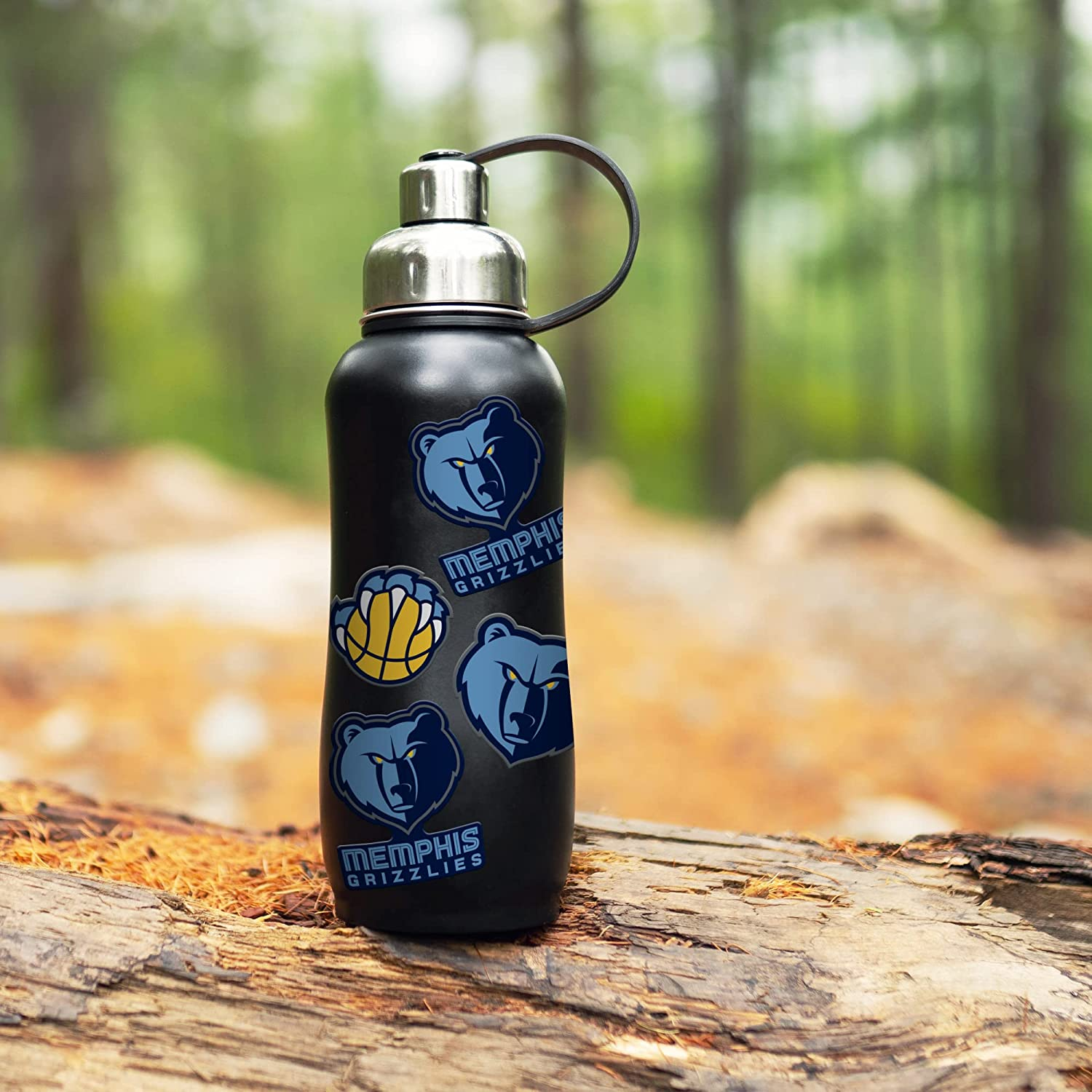 Rico Industries NBA Basketball Quad Decal 3" X 12" Quad Decal - (4) Decals