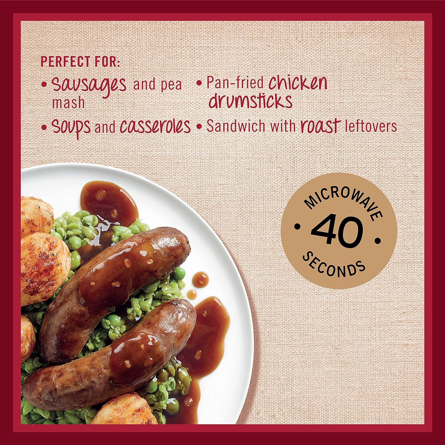 Gravox Brown Onion Gravy Pouch Liquid Pouch for Gravy and Liquid Stock Instant Gravy 165G image number 1