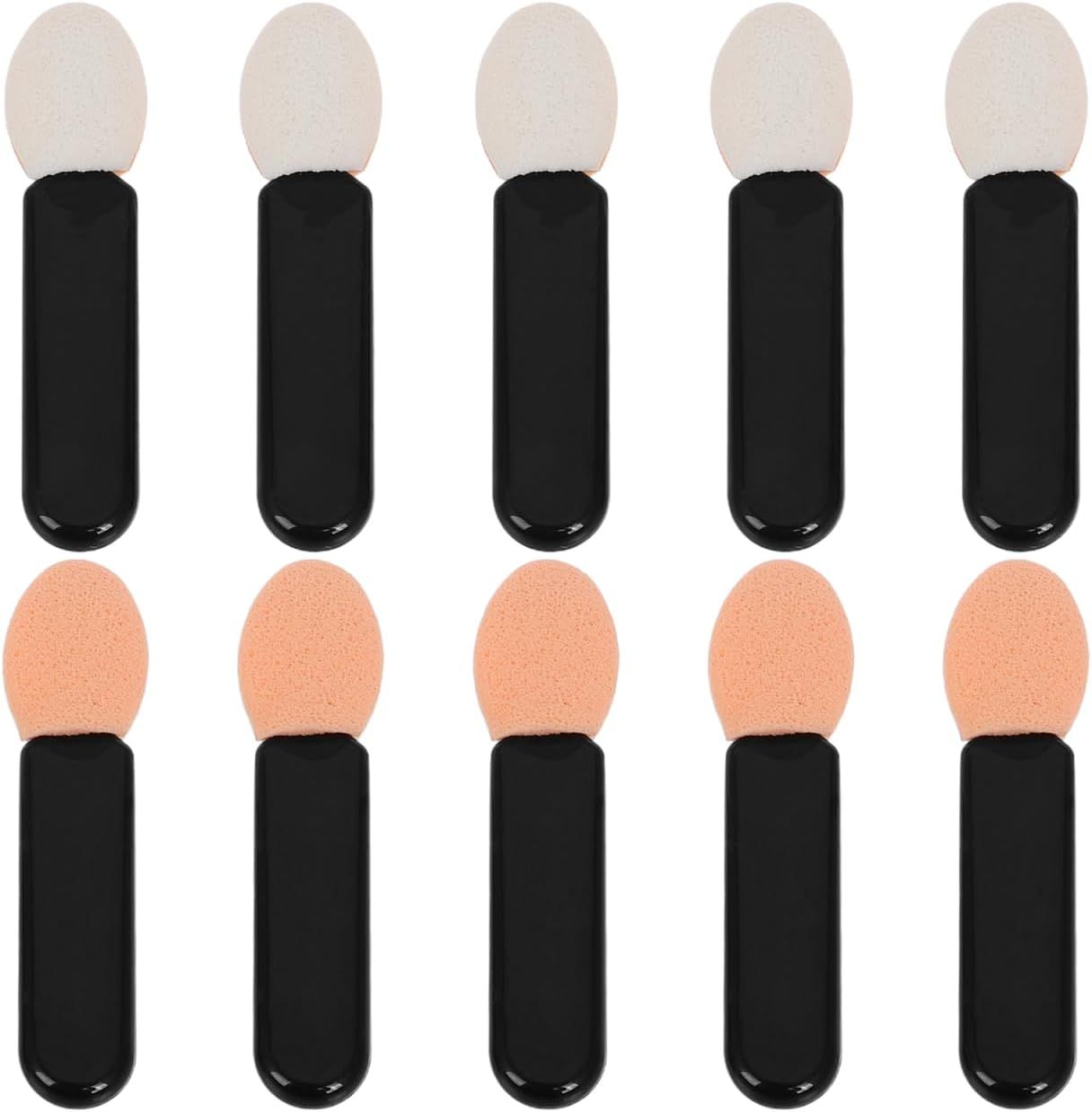 Iplusmile 10 Pcs Mini Soft Eyeshadow Concealer Lip Brushes for Girls Women Durable image number 3