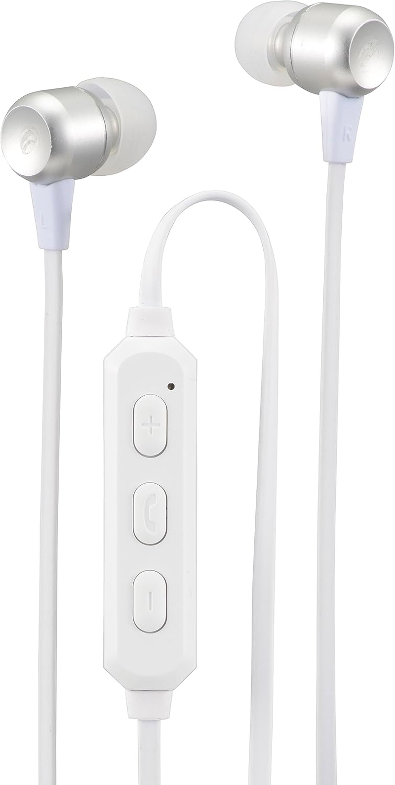 Ohm Electric Audiocomm Wireless Earphones, Earphones, Microphone, Smartphone Calls, Headset, Stereo Earphones, Neck Earphones, In-Ear Type, Bluetooth 5.3, Wireless Stereo Inner Phone, Black,