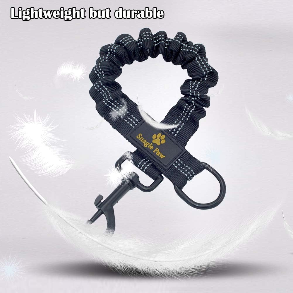 Bungee Leash Extension Attachment, 18" Shock Absorbing Lead Extension Absorber, Prevent Injury on Arm and Shoulder & save Dogs from Getting Hurt, Great for Bicycle, Running, Walking image number 5