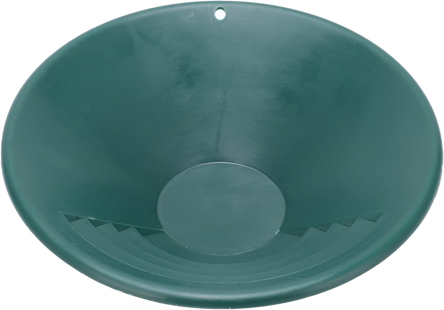 Gold Panning Tool, ABS Gold Pan Green Enhancing the Visibility of Gold for River for Water Source for Inaccessible Mountains for Creek image number 2