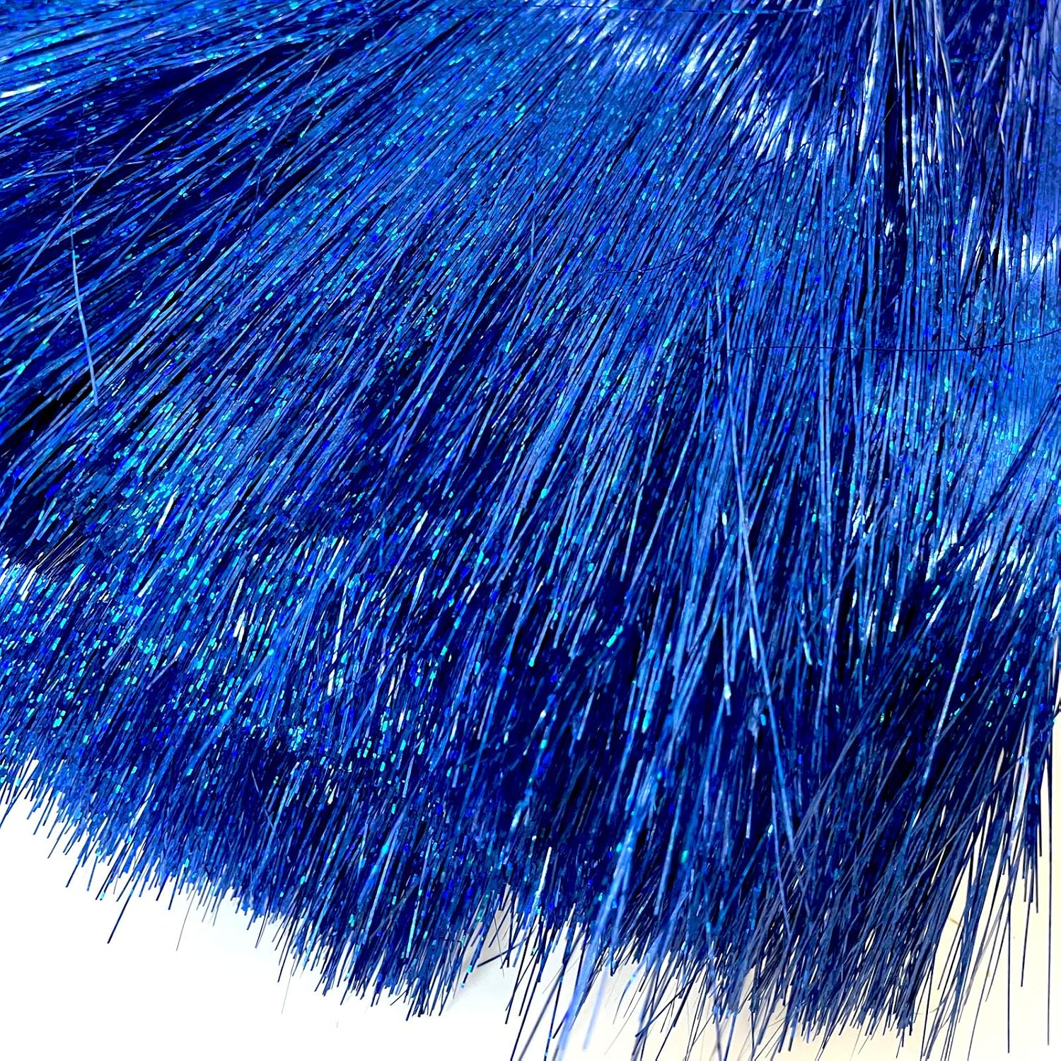 Icicle Tinsel Garland Iridescent Tinsel Strands Foil Fringe Icicles for Chrismtas Tree Holiday Decoration Party Supplies (12000, Silver)