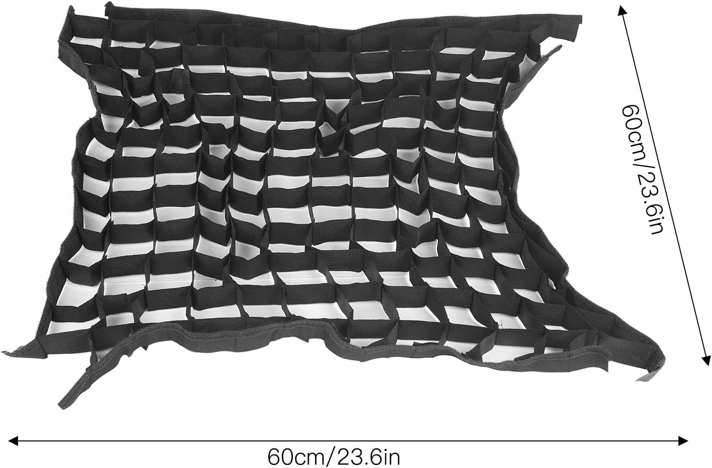 Soft Light Grid for Softbox with Grid Function, 60 X 60 Cm Large Nylon Softbox Cell Grid. for Highlighting Objects, Creative Portraits image number 2