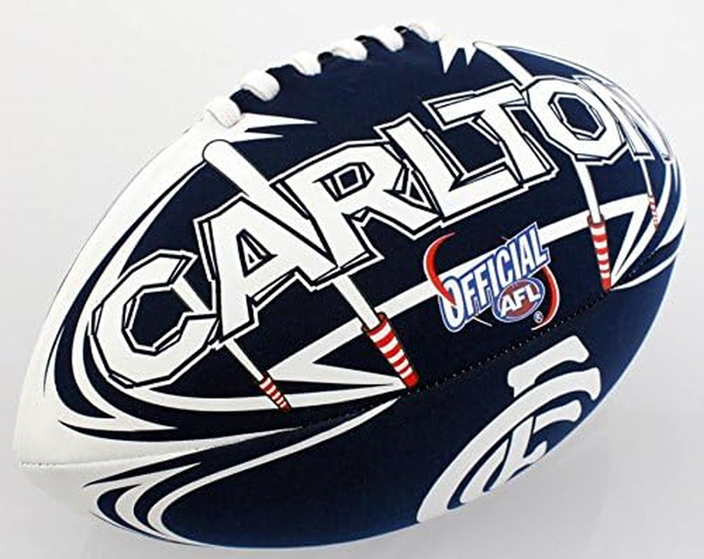 Summit Carlton Blues AFL Footy Soft Touch Stress Ball, 6 Inch