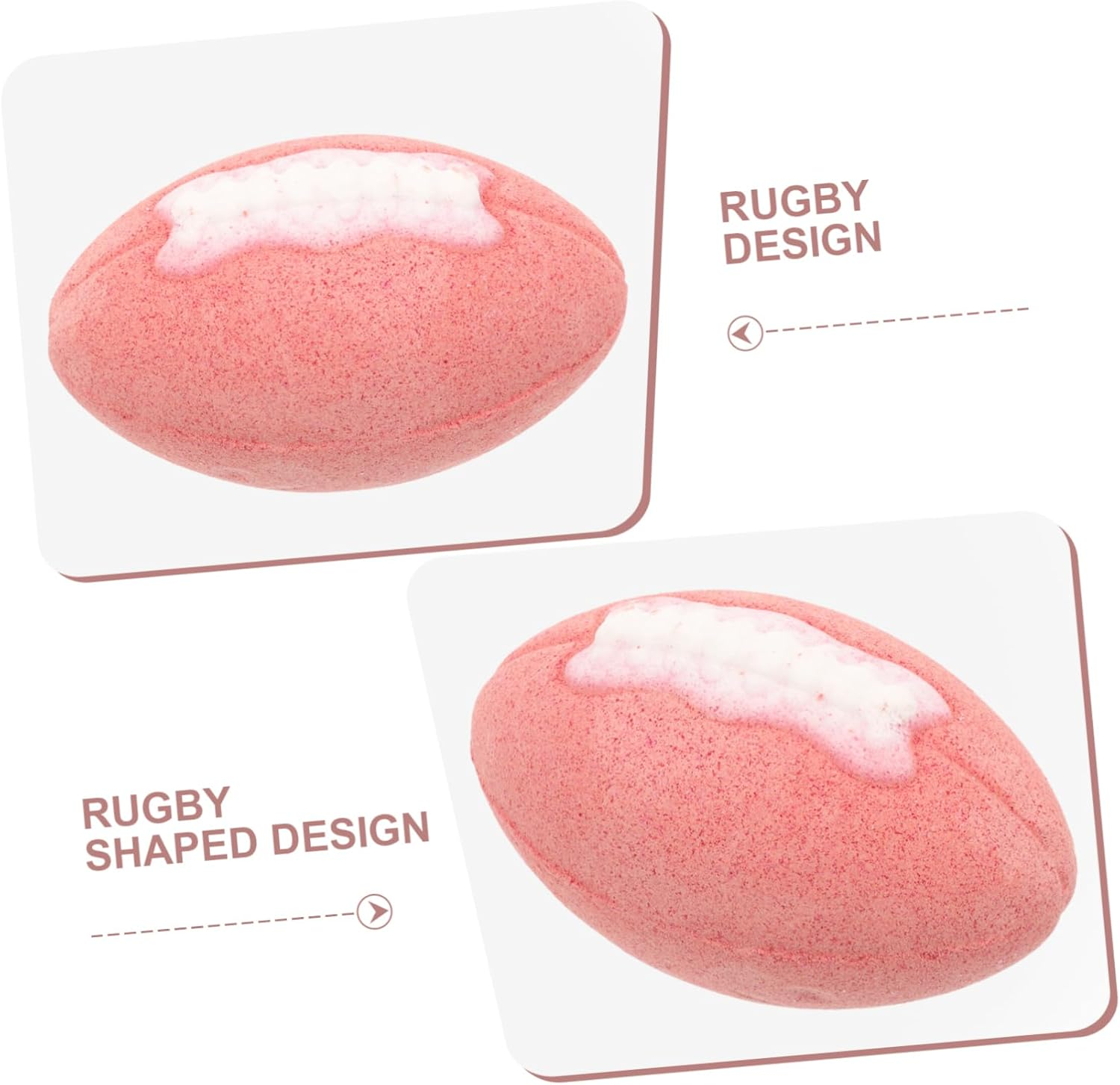 Ipetboom 3Pcs Natural Bathing Salt Himalayan Pink -Friendly Relaxing Bubble Bath image number 1