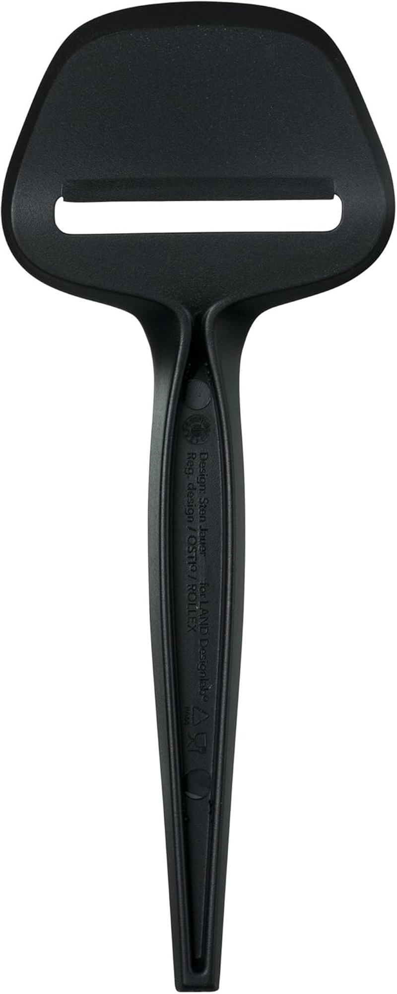 Osti 01 (Black) Cheese Plane &ndash; Handheld Durable Wireless Cheese Slicer for Perfect Slices of Hard, Semi-Hard and Semi-Soft Block Cheese &ndash; Dishwasher Safe &ndash; Danish Design Cheese Cutter image number 2