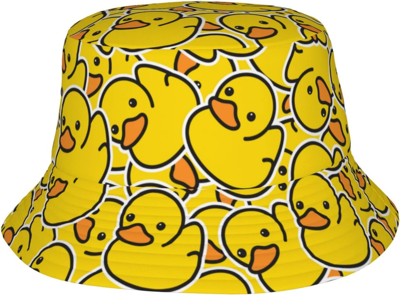 Crispy Fried Chicken Bucket Hat Fashion Sun Cap Packable Outdoor Fisherman Hat for Women and Men Teens Beach Caps Fishing Cap - Bright And Toxic Acidic Skulls image number 2