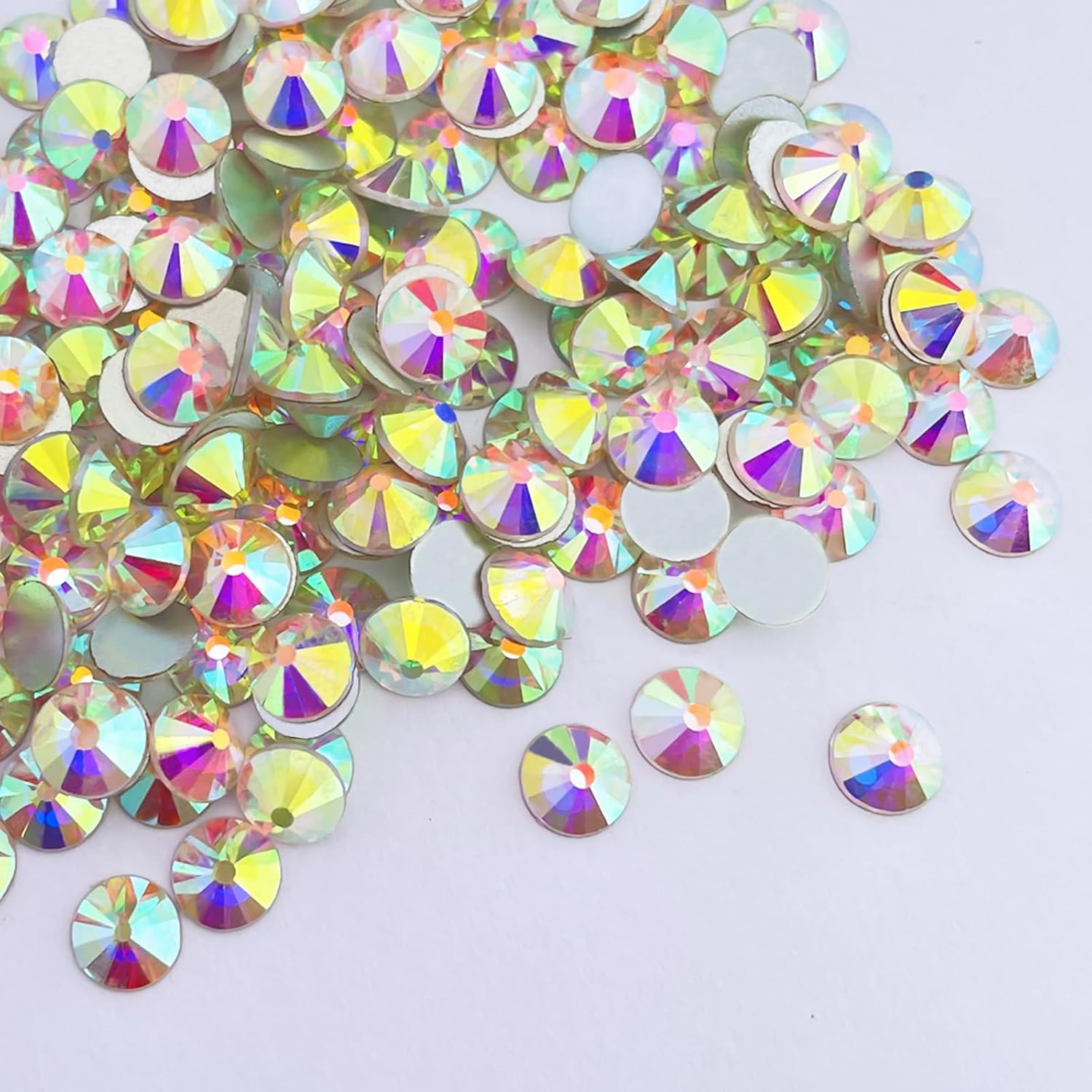 Yantuo Ss16 Light Siam Flatback Rhinestones 2880 Pcs, 20 Gross 4Mm Red Glass Rhinestone for Crafts, Costumes,Weddings,Shoes,Tumbler