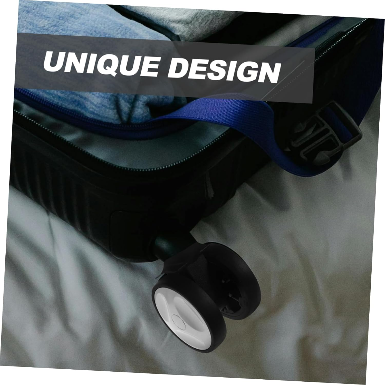 BESTYASH Plastic Luggage Wheel Suitcase Swivel Wheel for Travel Replacement for Luggage Replacement Use image number 6