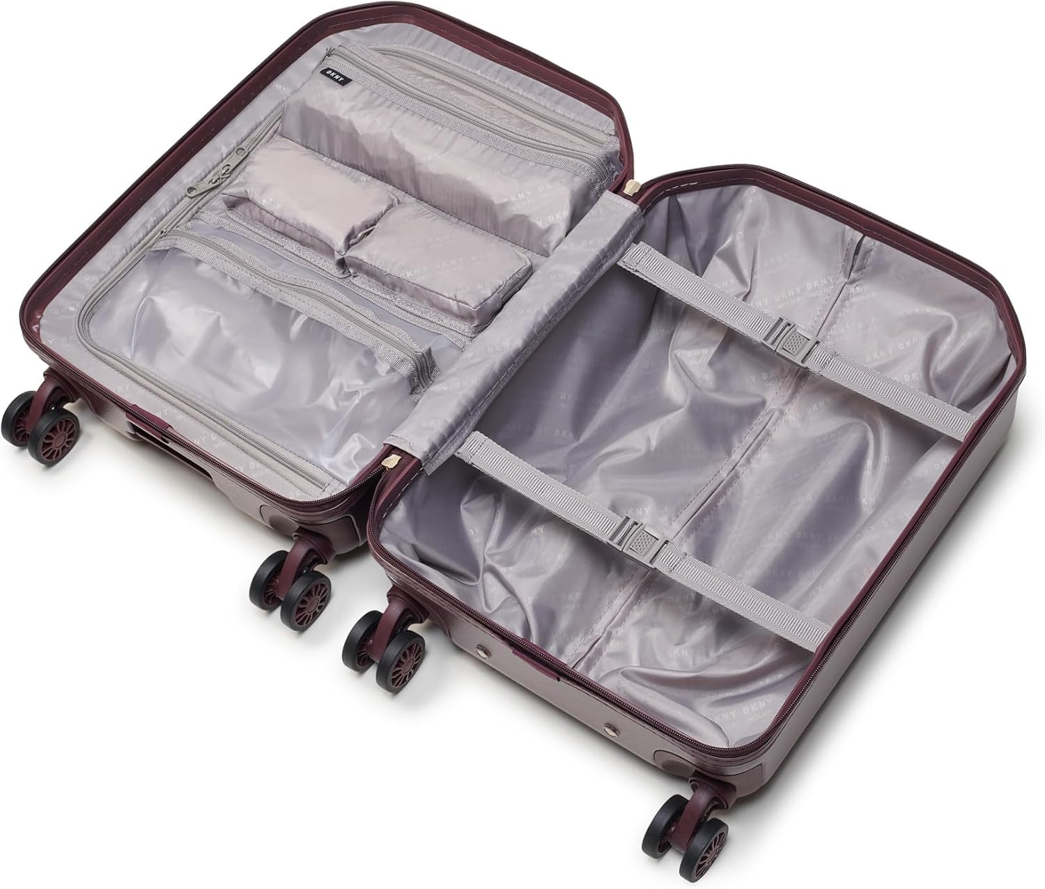 DKNY Luggage 21" Upright with 8 Spinner Wheels, Abs+Pc Case, Weekend Bag, Luggage 21" Upright with 8 Spinner Wheels, Abs+Pc Case, Weekend Bag image number 2