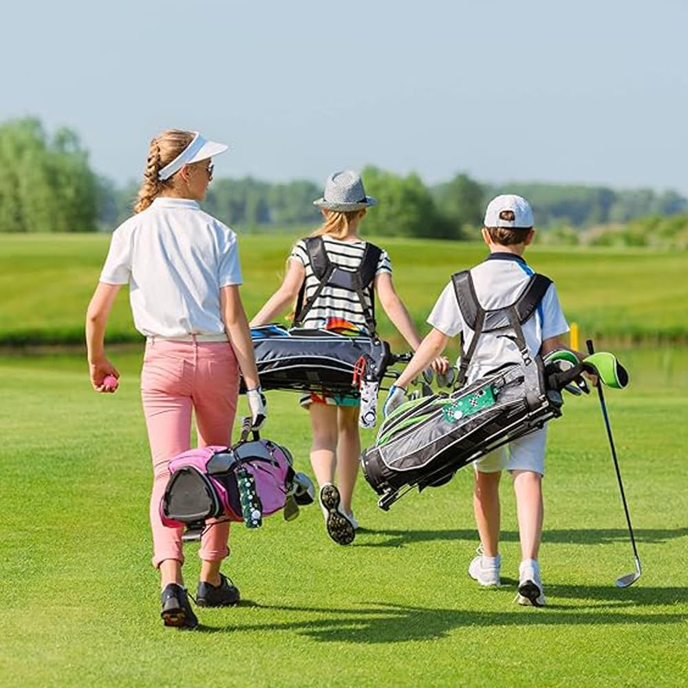 4 Pieces Golf Ball Tee Holder Neoprene Pouch Golf Ball Carry Bag Multicolor Portable Accessories for Man Woman. image number 4