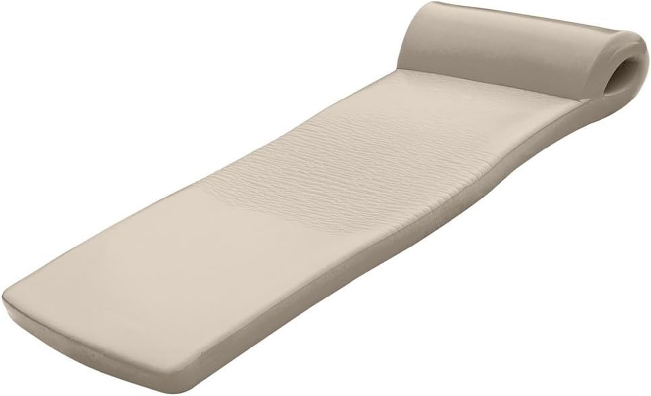 Texas Recreation Sunray 1.25-In Thick Swimming Pool Foam Pool Floating Mattress, Bronze, Teal