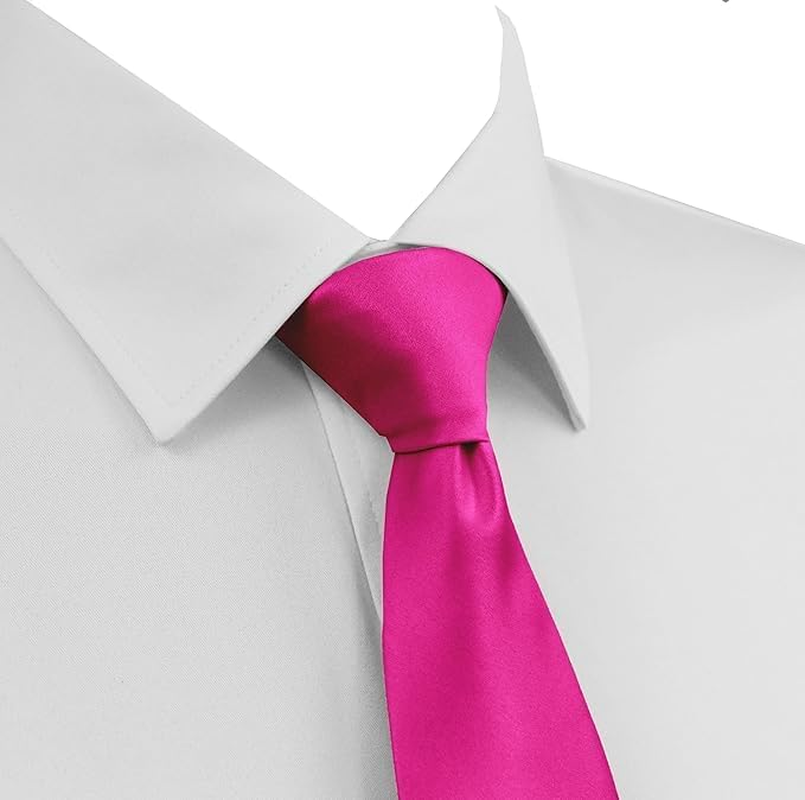 Ties for Men - Men'S Solid Color Ties - Formal Neckties for Men - Neck Tie for Man