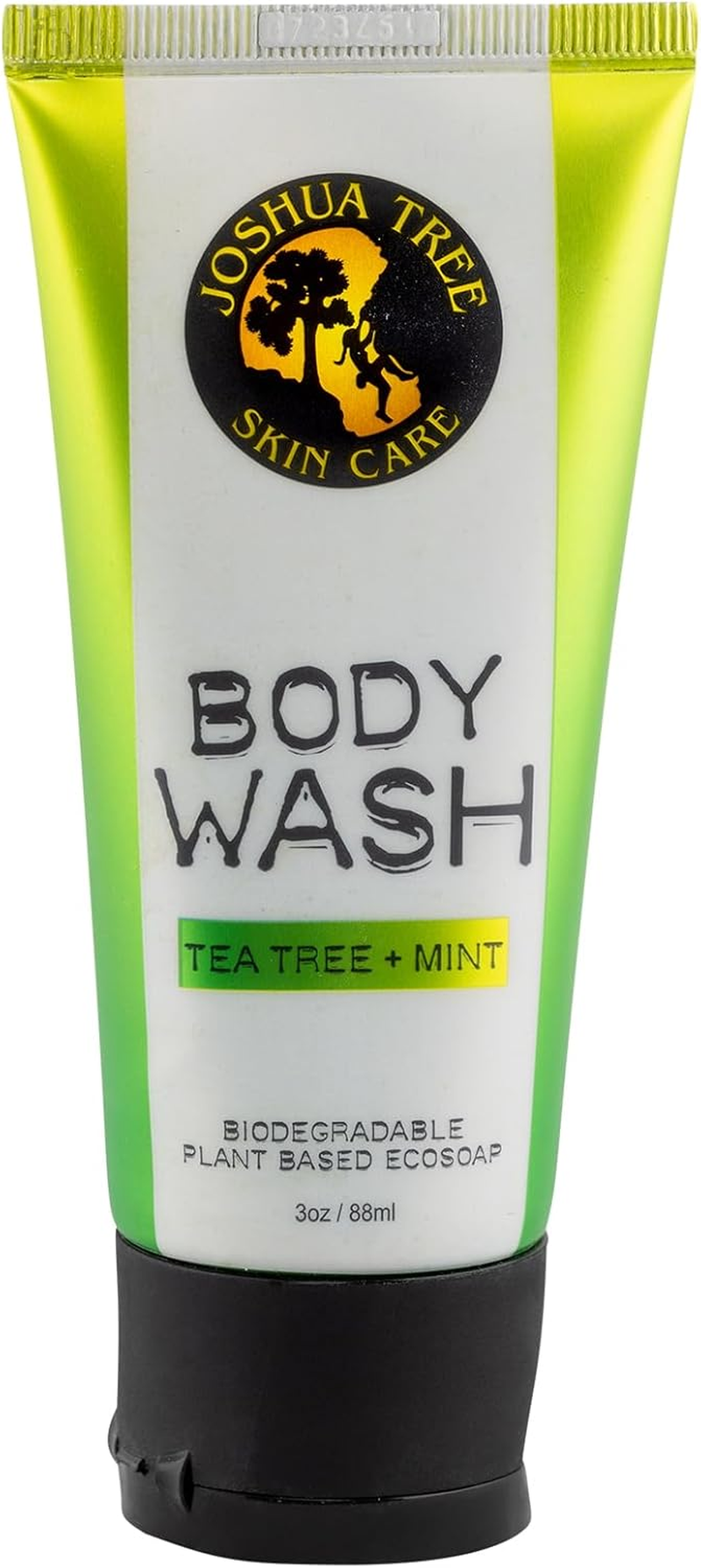 Joshua Tree 3 Oz. Body Wash, Shampoo - Biodegradable Plant Based Eco Soap with Organic Ingredients (Citrus) image number 2