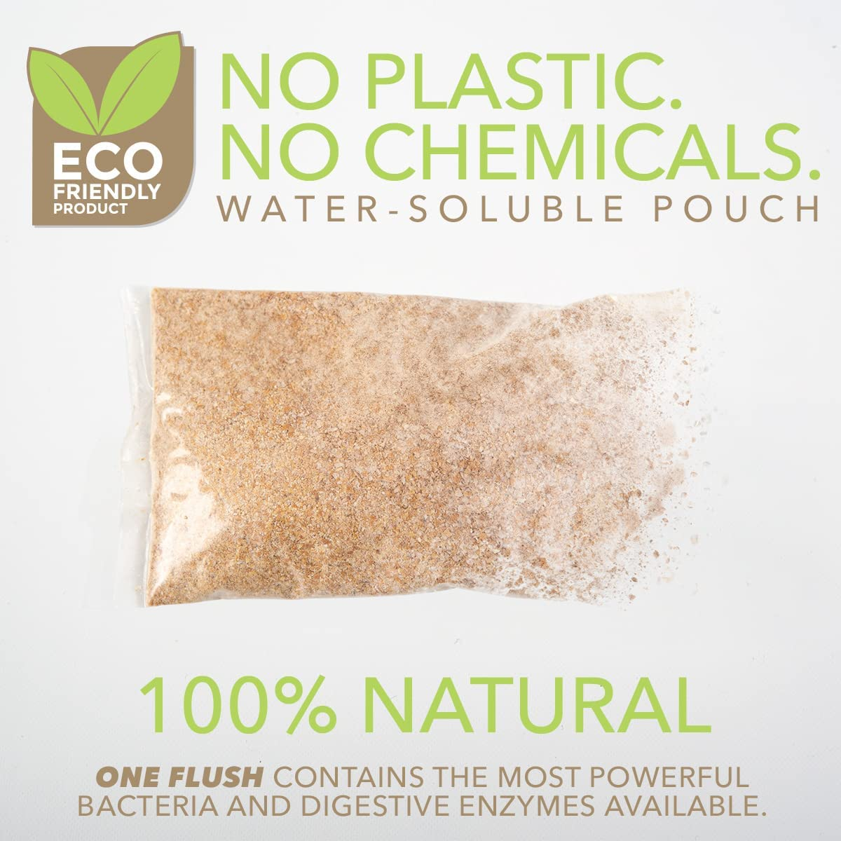 Septic Tank Treatment - 1 Year Supply of Septic Treatment- Dissolvable Septic Tank Treatment Packets - Use Septic Treatment Enzymes Packets Monthly to Prevent Expensive Septic Tank System Backups