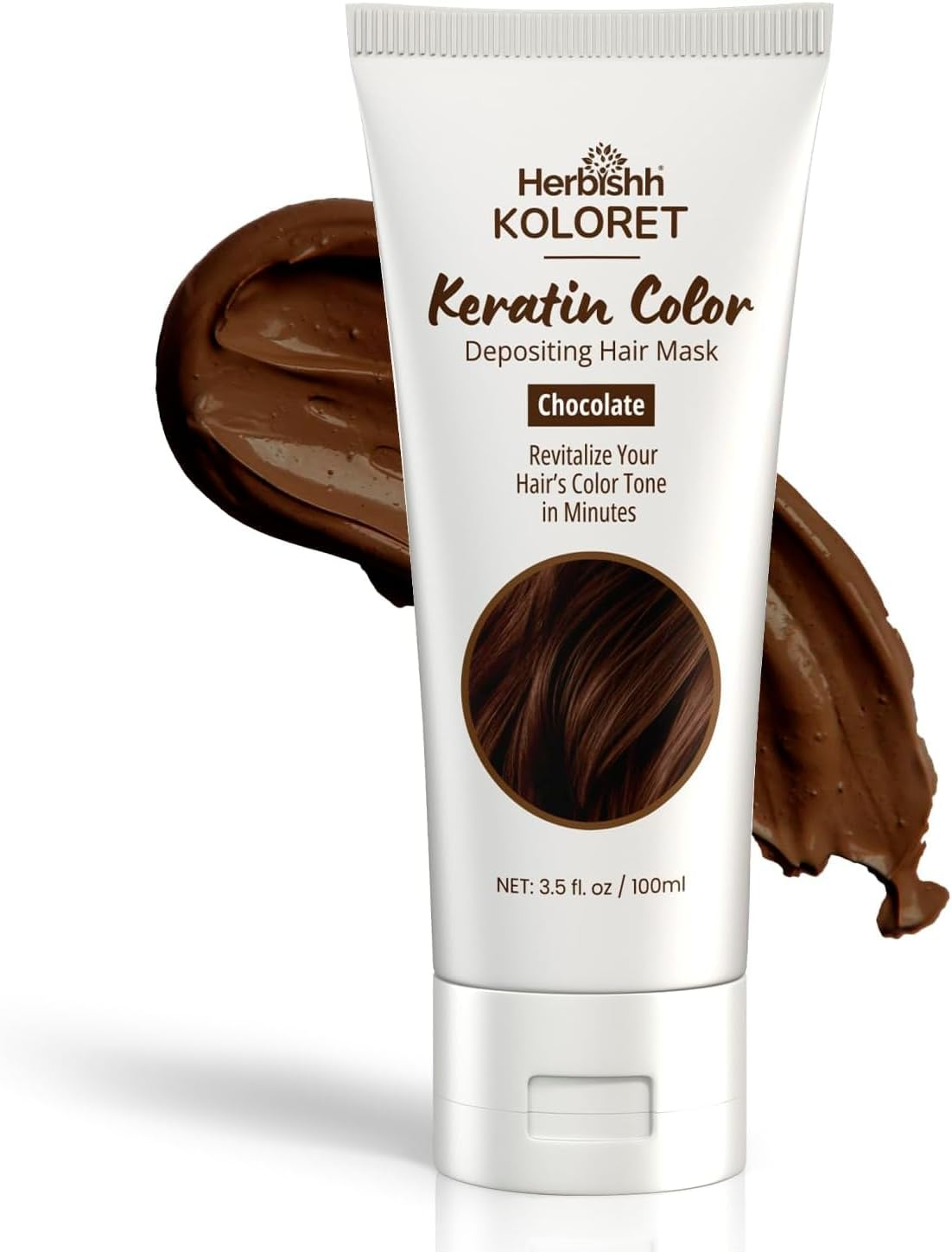 HCOL Keratin Hair Mask Chocolate + Ear Covers (100 Pack) + Flyaway Hair Stick | Smoothing Hair Care image number 6