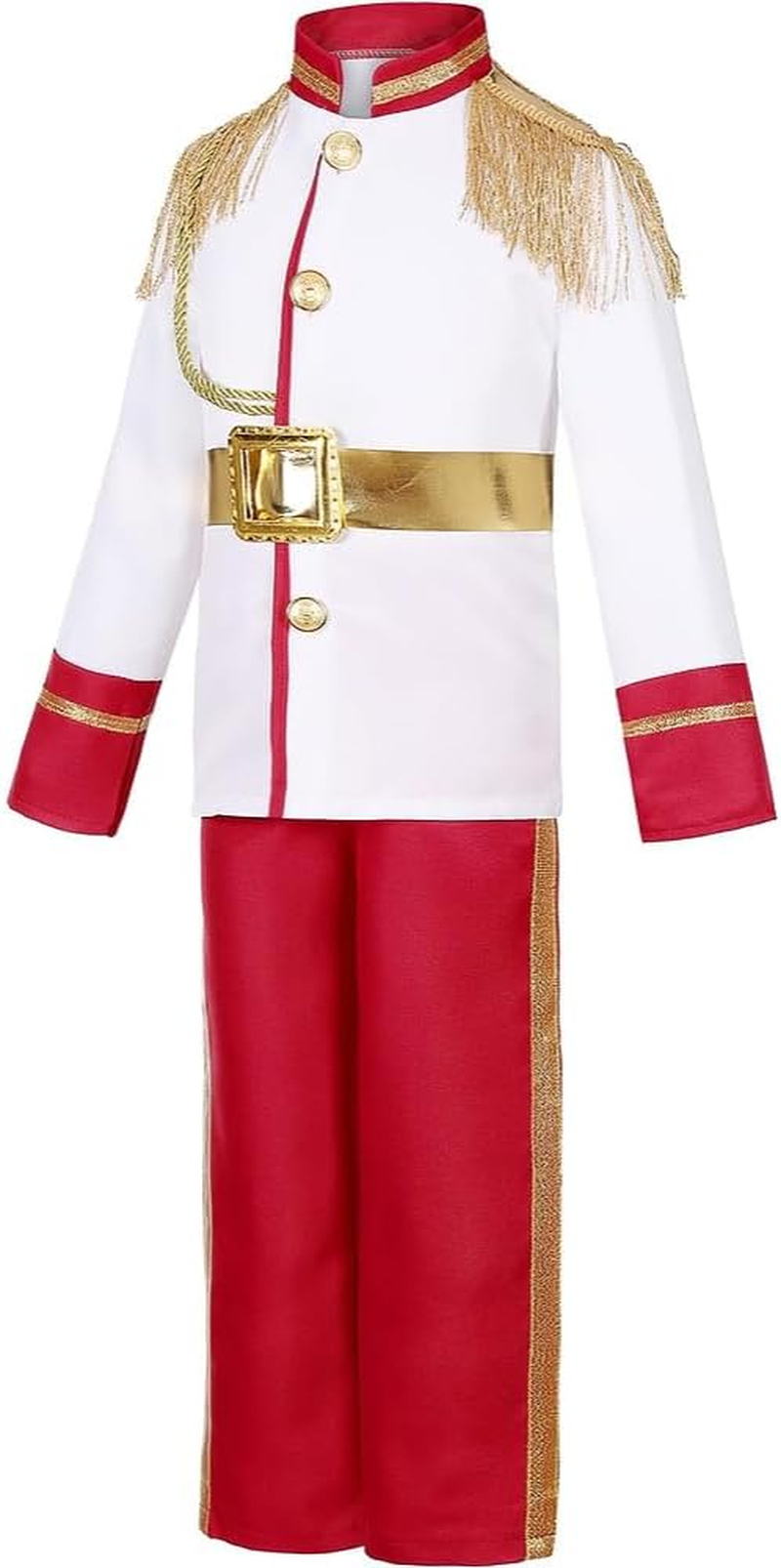 Prince Costume for Boys Halloween Kids Prince Charming Costume for Toddler Boys image number 3