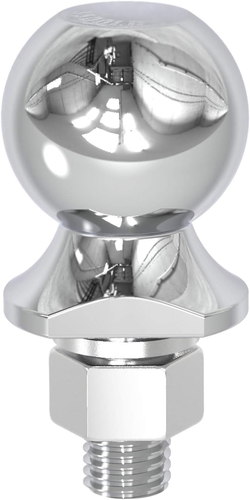 BIG RED ATRLY2019R Torin 2" Diameter Trailer Hitch Ball: 1.75 Ton (3,500 Lb) Capacity