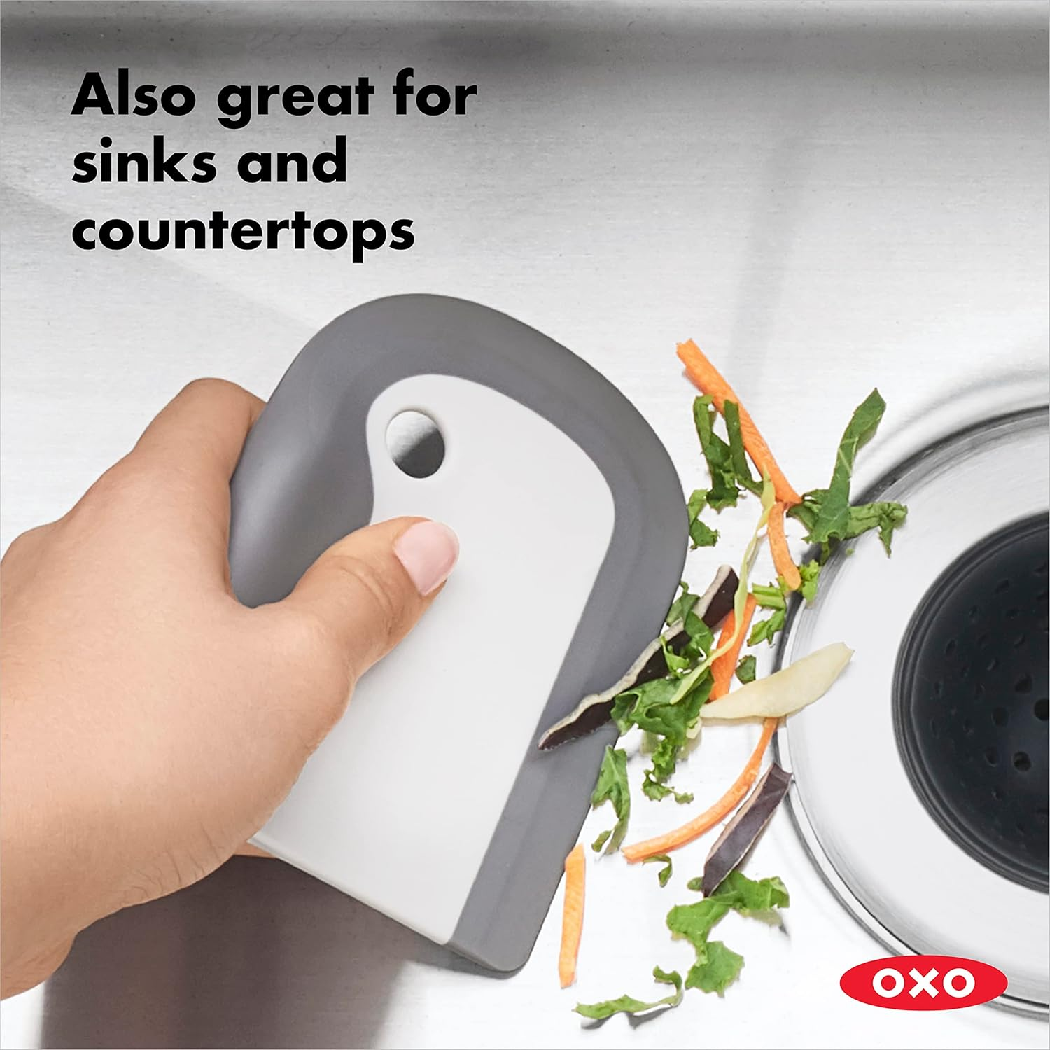 OXO 12237300 Good Grips Dish Squeegee Multicolor image number 6