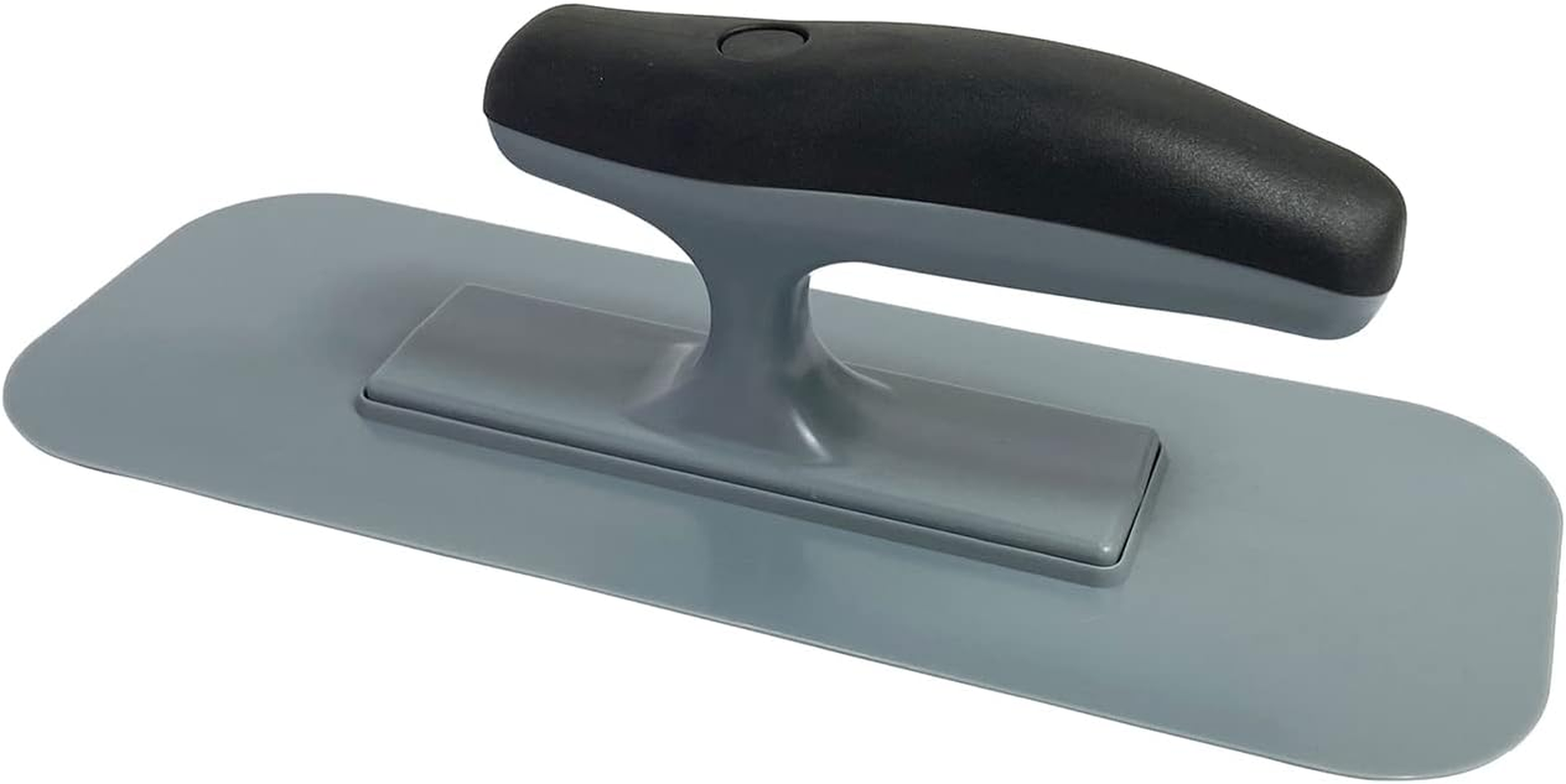 Hanroy Plastic Trowel with Comfortable Grip Handle, Includes 4.7" X 10.6'' White Finishing Trowels, Lightweight Mounting, Square End, Suitable for Scrape,Plastering and Paint Walls(D2712)