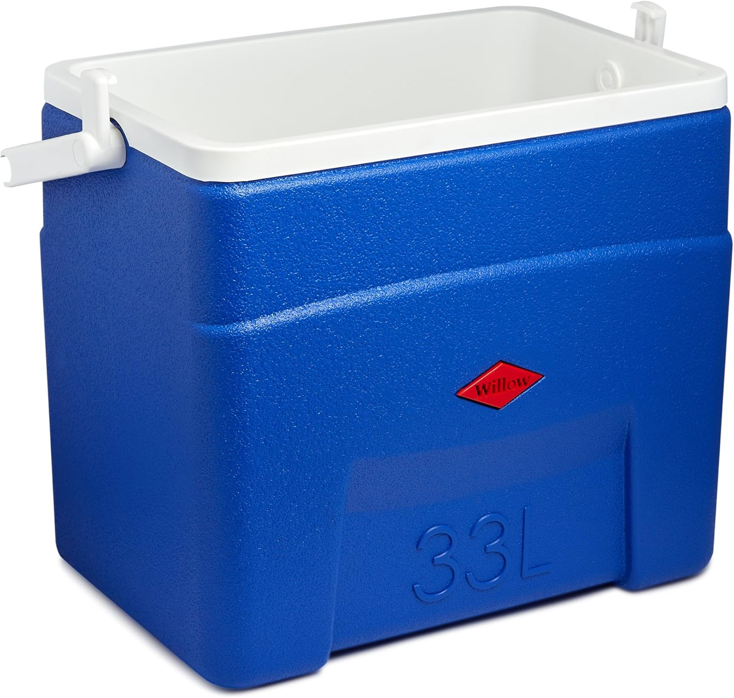 Willow Polypropylene Cooler with Handle, Blue, 33 Litre Capacity image number 1