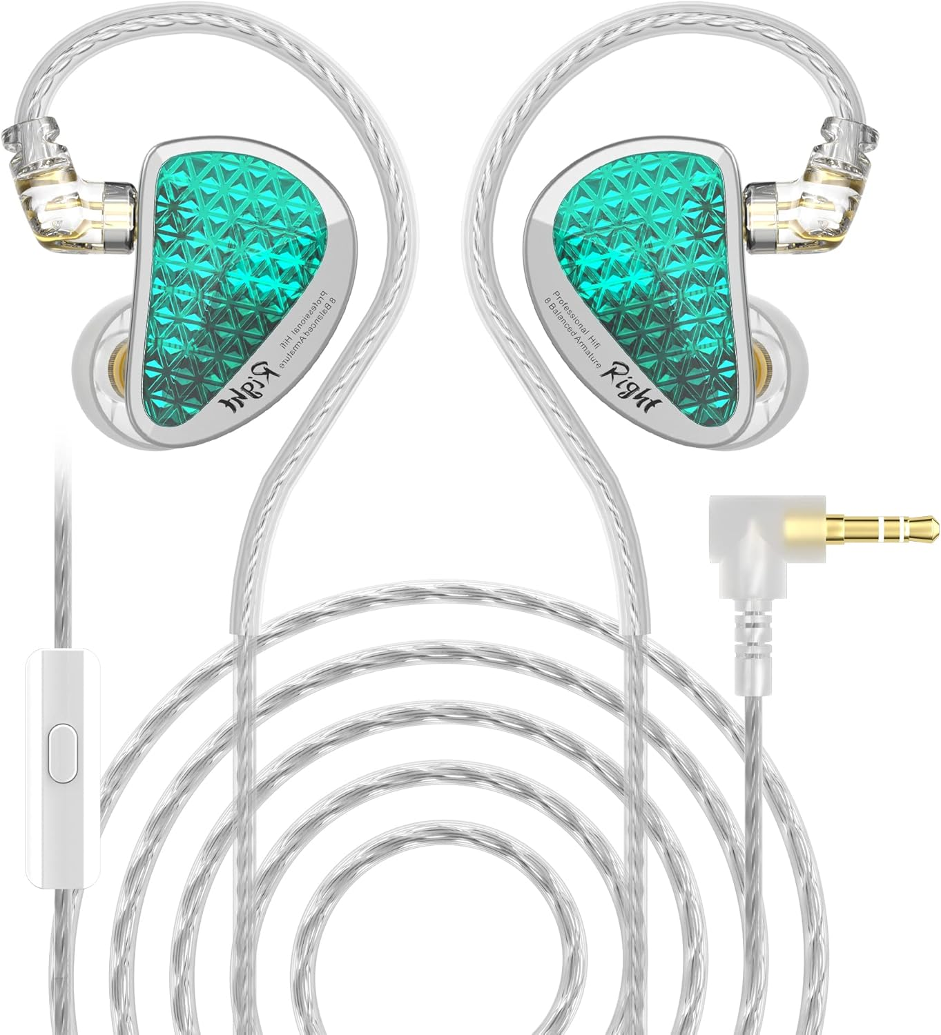 Keephifi HZSOUND Ginkgo In-Ear Headphones with Cable