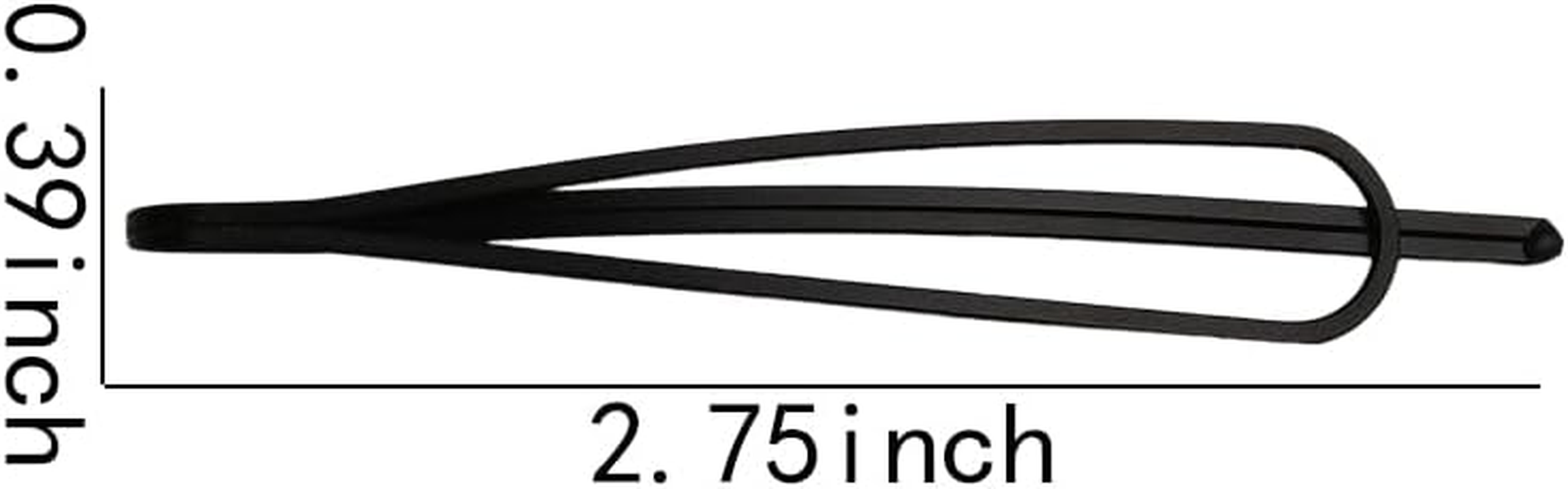 Hair Barrettes for Women Bangs Clip Black Vintage Hair Pins for Buns Updos for Thick Thin Length Hair Clips for Short Hair Bobby Pins Decorative Hair Accessories for Braids Clips 12Pcs image number 2