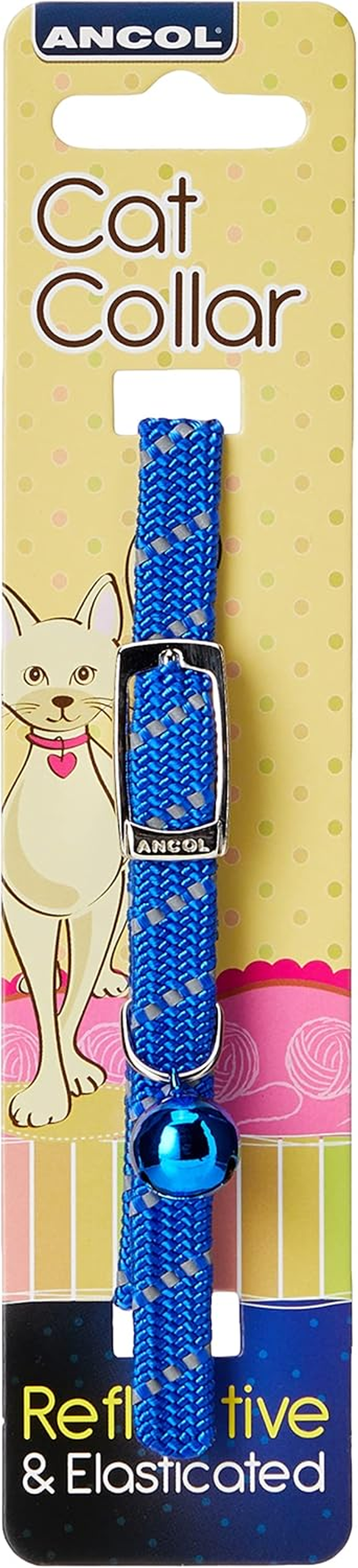 Reflective All-Elastic Cat Collar Red