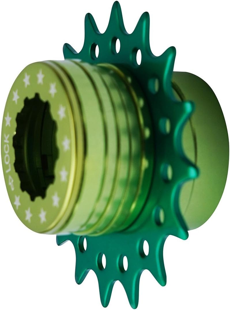 Bike Single Speed Fixie Cassette Conversion Kit Compatable Shimano 18T Colors