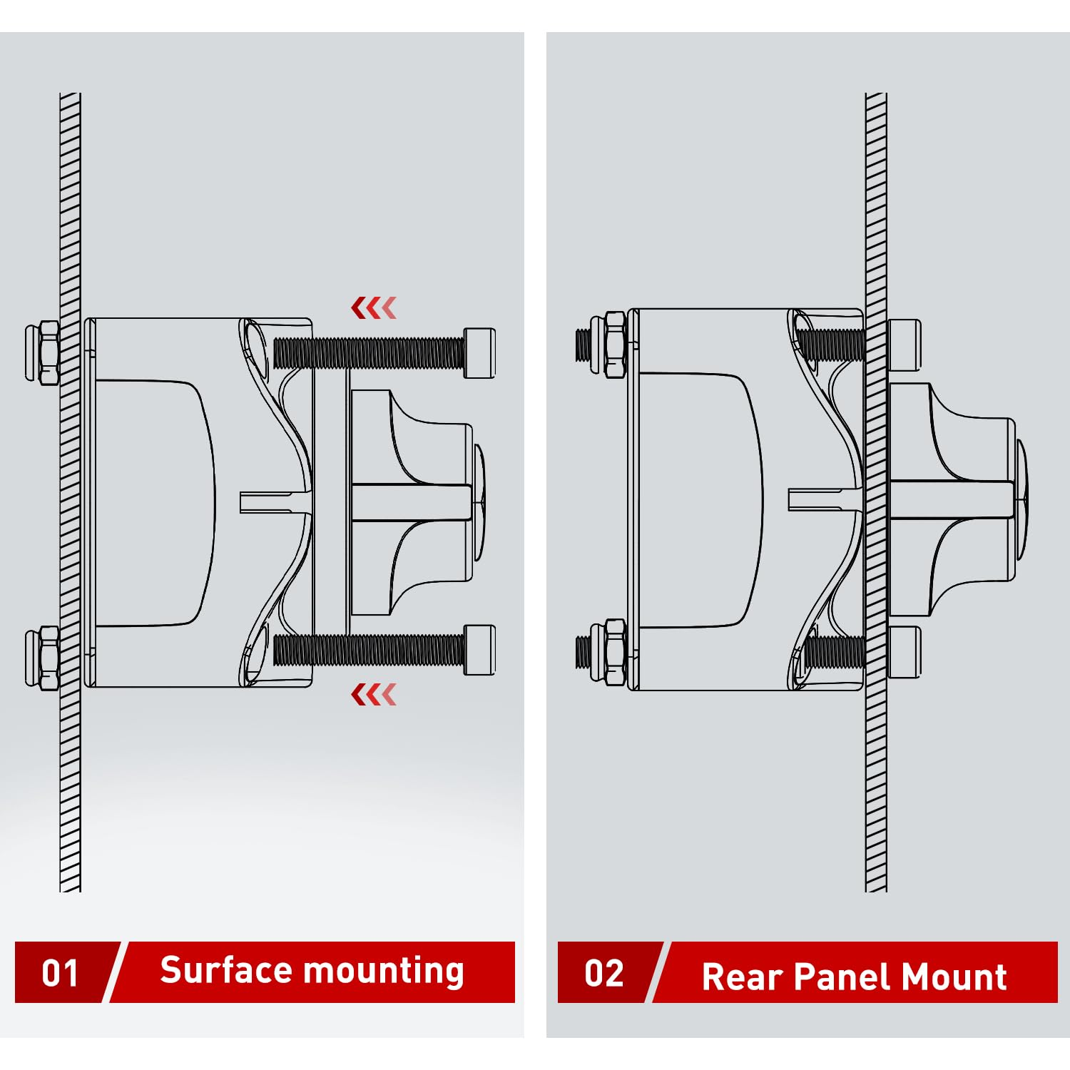 Nilight 1-2-Both-Off Battery Switch, 12V-48V Battery Disconnect Master Cutoff Switch for Marine Boat Car RV ATV UTV Vehicle, Waterproof Heavy Duty Battery Isolator Switch, (90108A)