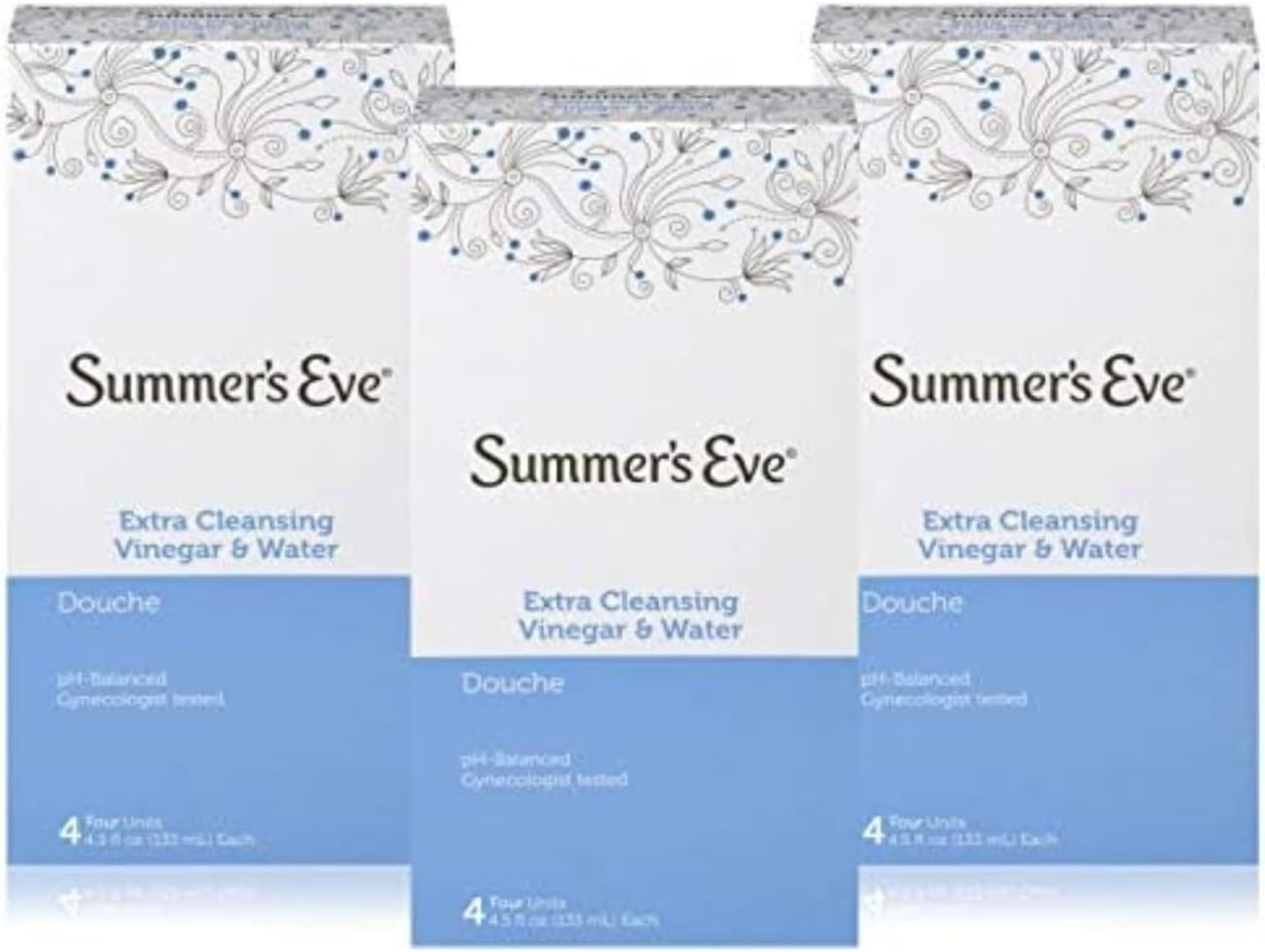 Summer'S Eve Extra Cleansing Douche Vinegar & Water 4.5 Ounces Bottles (Pack of 12) image number 2