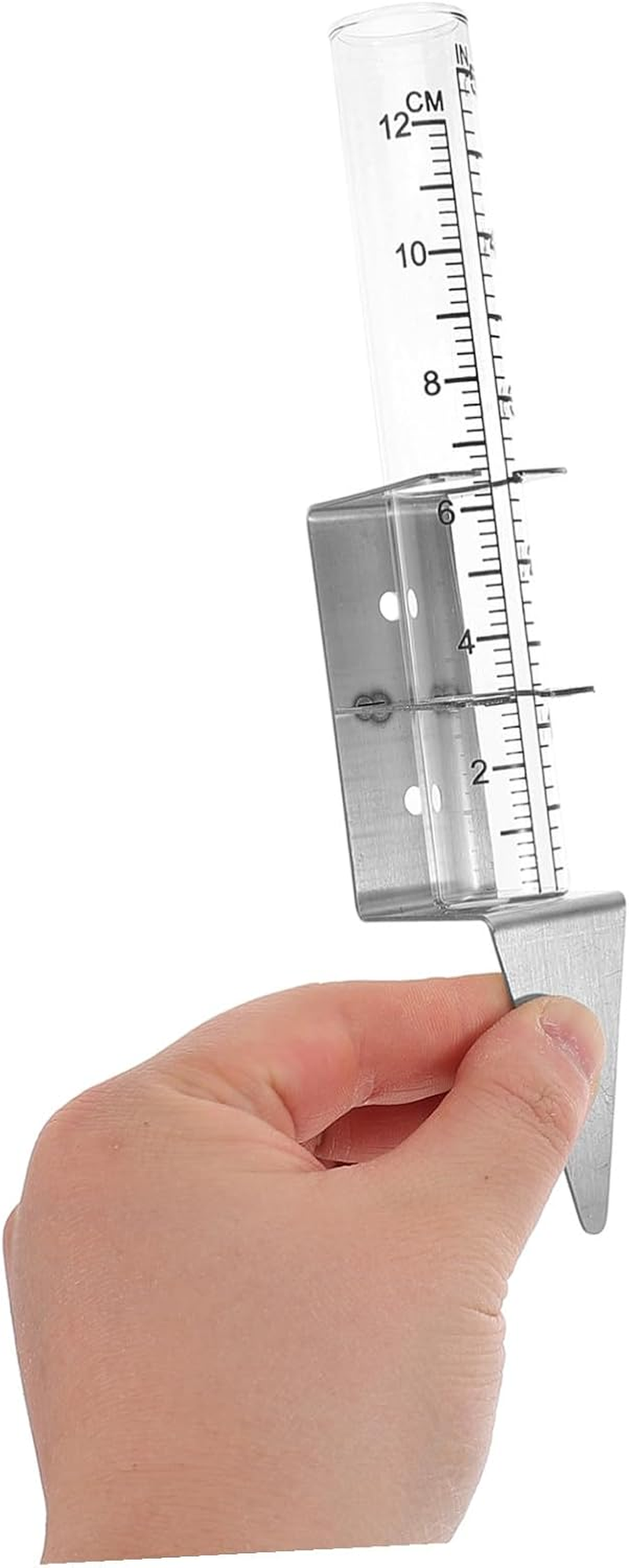 Toddmomy Precision Outdoor Rain Gauge Mounting Bracket Stainless Steel Column Design for Accurate Rainfall Measurement Garden Patio Use with Easy Installation image number 4