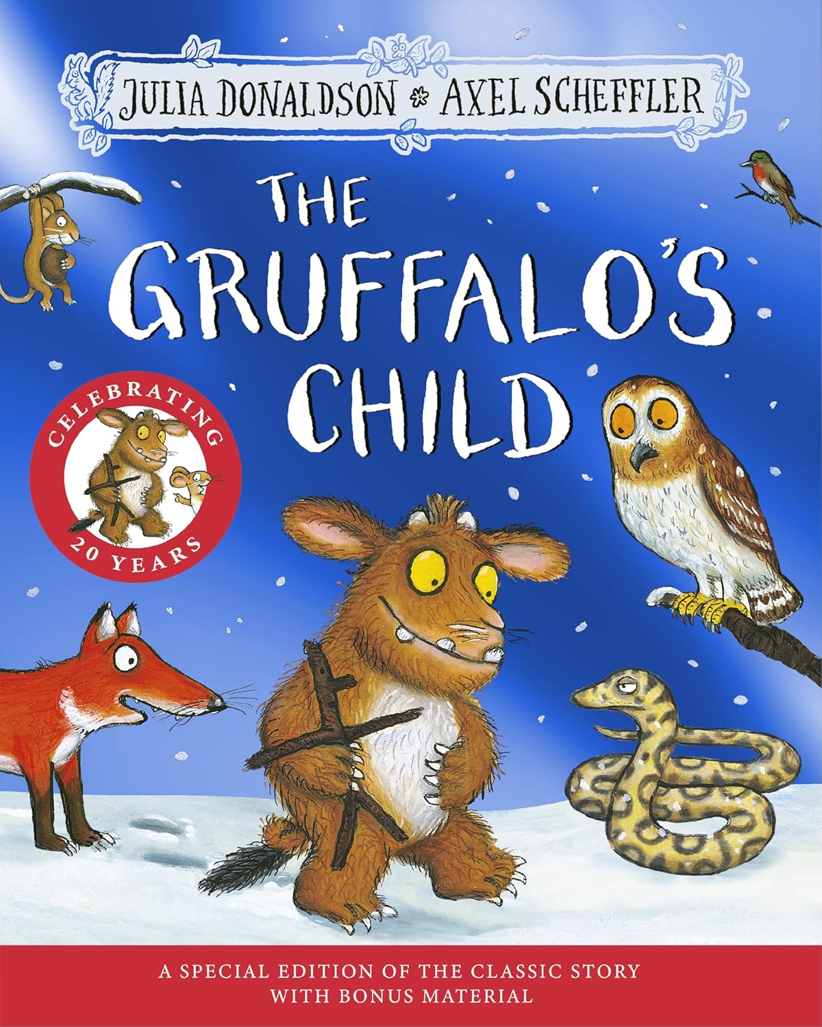 The Gruffalo'S Child 20Th Anniversary Edition: with a Shiny Gold Foil Cover and Fun Activities to Make and Do! image number 3