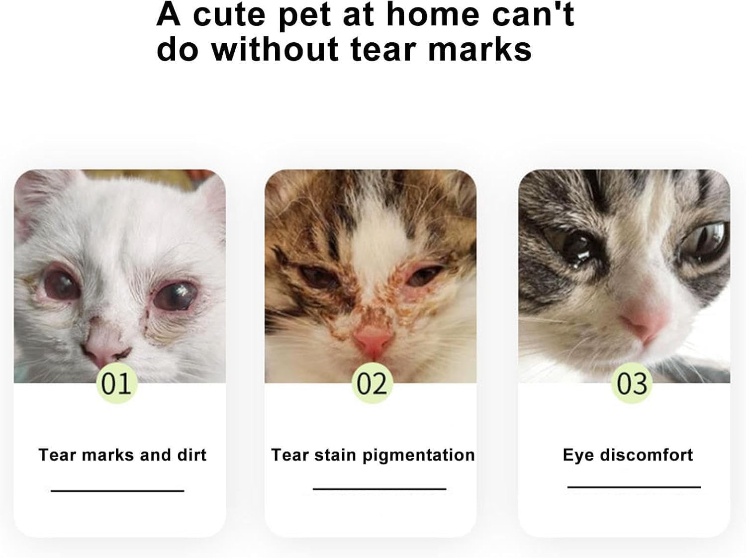 Pet Eye Comb with Soft Bristles, Dog Tear Stain Remover, Grooming Brush for Dogs and Cats（Yellow） image number 4